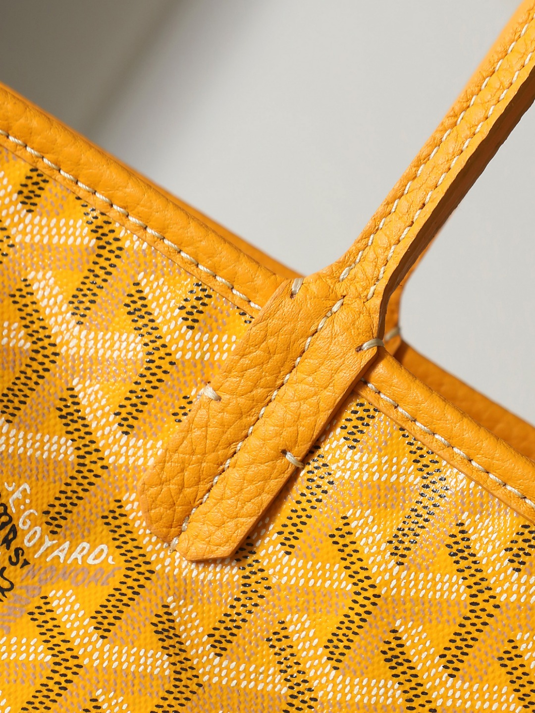GOYARD 戈雅托特单肩 Hardy (Canvas and Leather) — Tote Shoulder Bag-F0-HARDY2PMLTY 