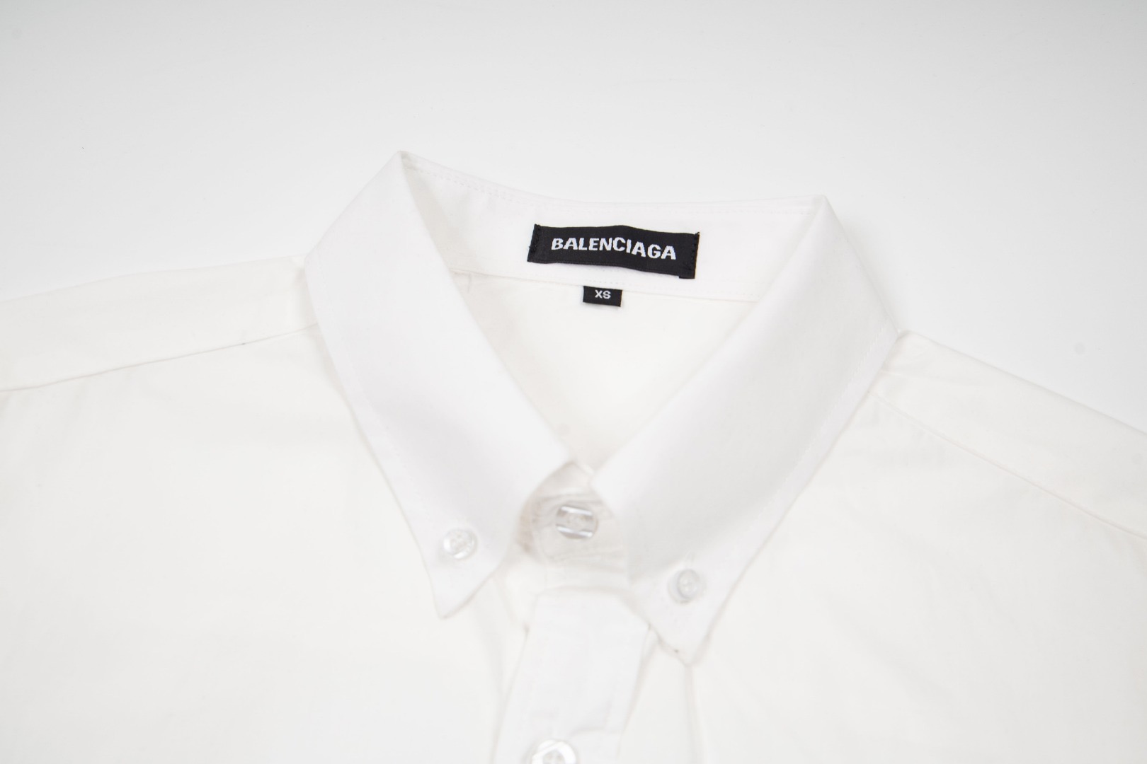 Balenciaga 巴黎世家 比特币BB摇滚盾牌印花衬衫 外套 长袖 秋冬 黑色 白色 A5