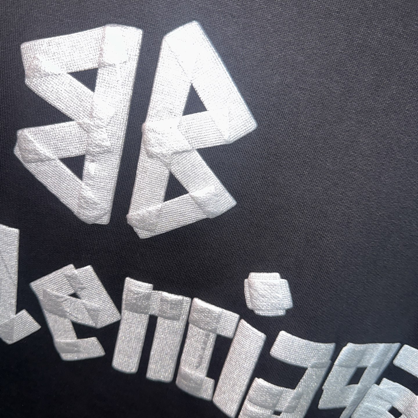 Balenciaga 巴黎世家 美纹纸胶带字母发泡印花连帽卫衣 连帽衫 外套 长袖 黑色 白色 B0