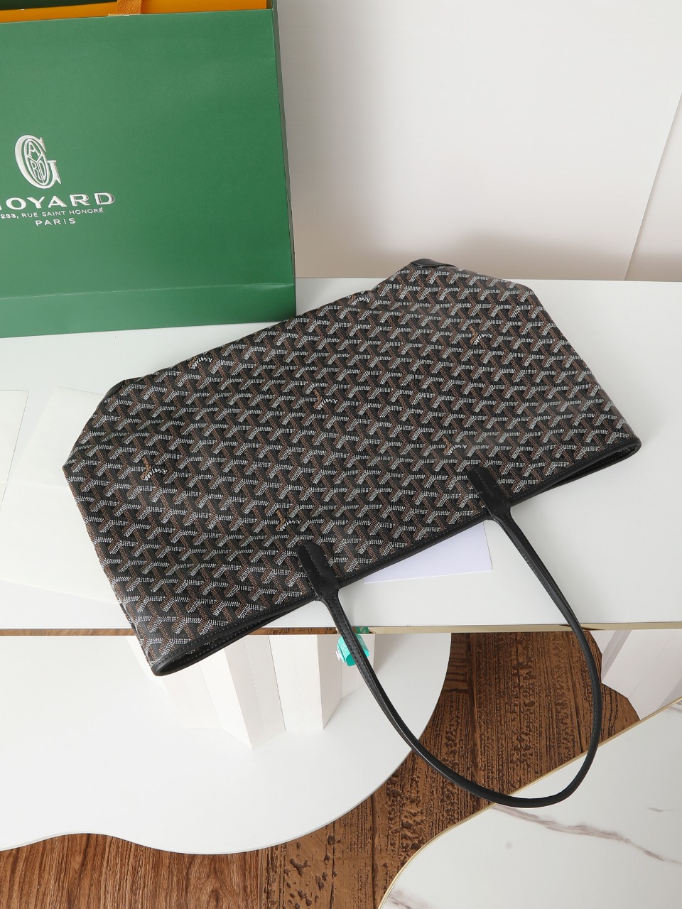 包角GOYARD 戈雅托特 Artois  (Canvas and Leather) — Tote Shoulder Bag-F0-ARTOISMMLTY