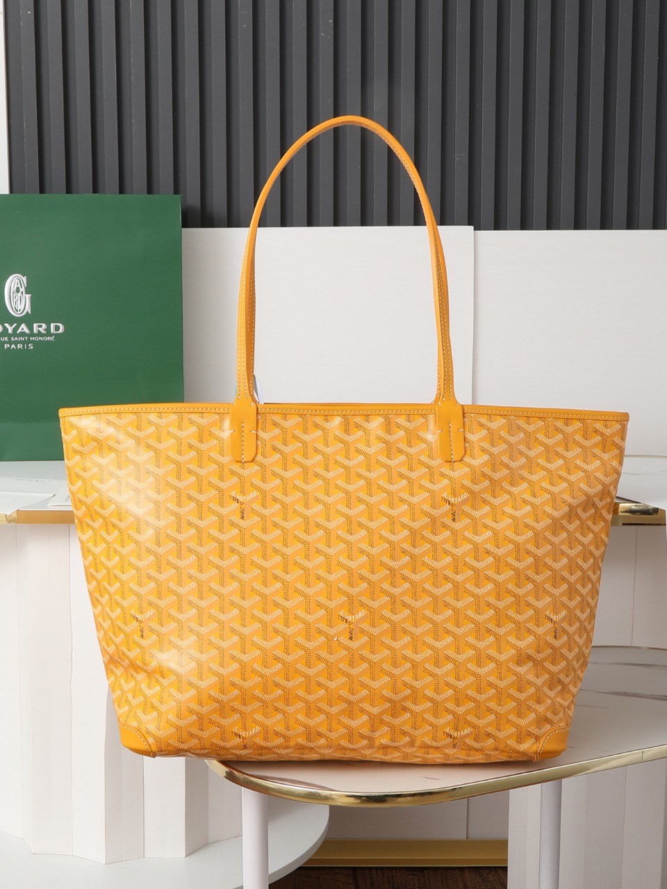 包角GOYARD 戈雅托特 Artois  (Canvas and Leather) — Tote Shoulder Bag-F0-ARTOISMMLTY