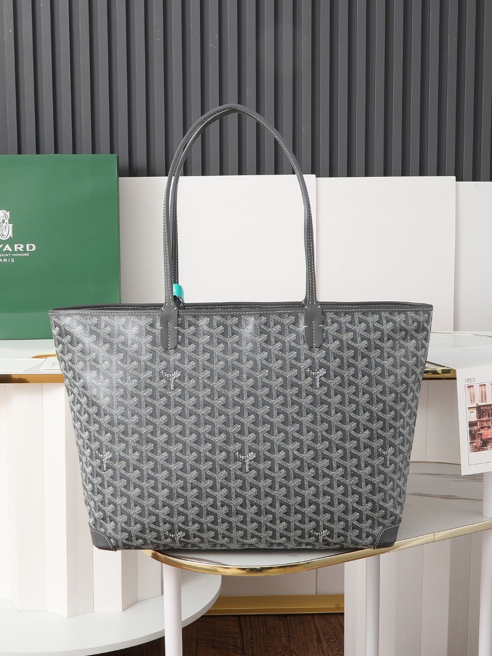包角GOYARD 戈雅托特 Artois  (Canvas and Leather) — Tote Shoulder Bag-F0-ARTOISMMLTY