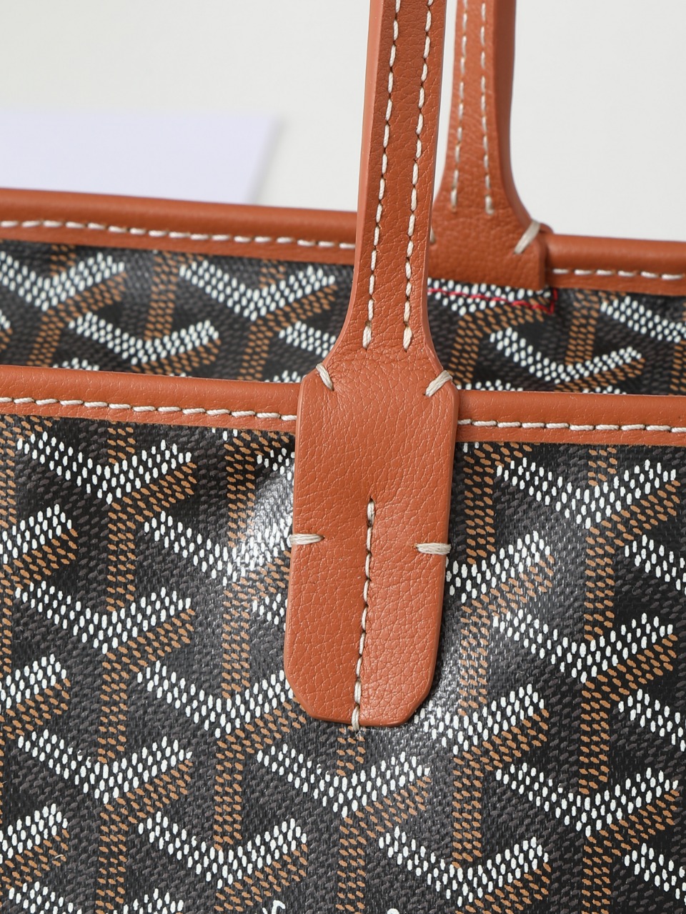 包角GOYARD 戈雅托特 Artois  (Canvas and Leather) — Tote Shoulder Bag-F0-ARTOISMMLTY