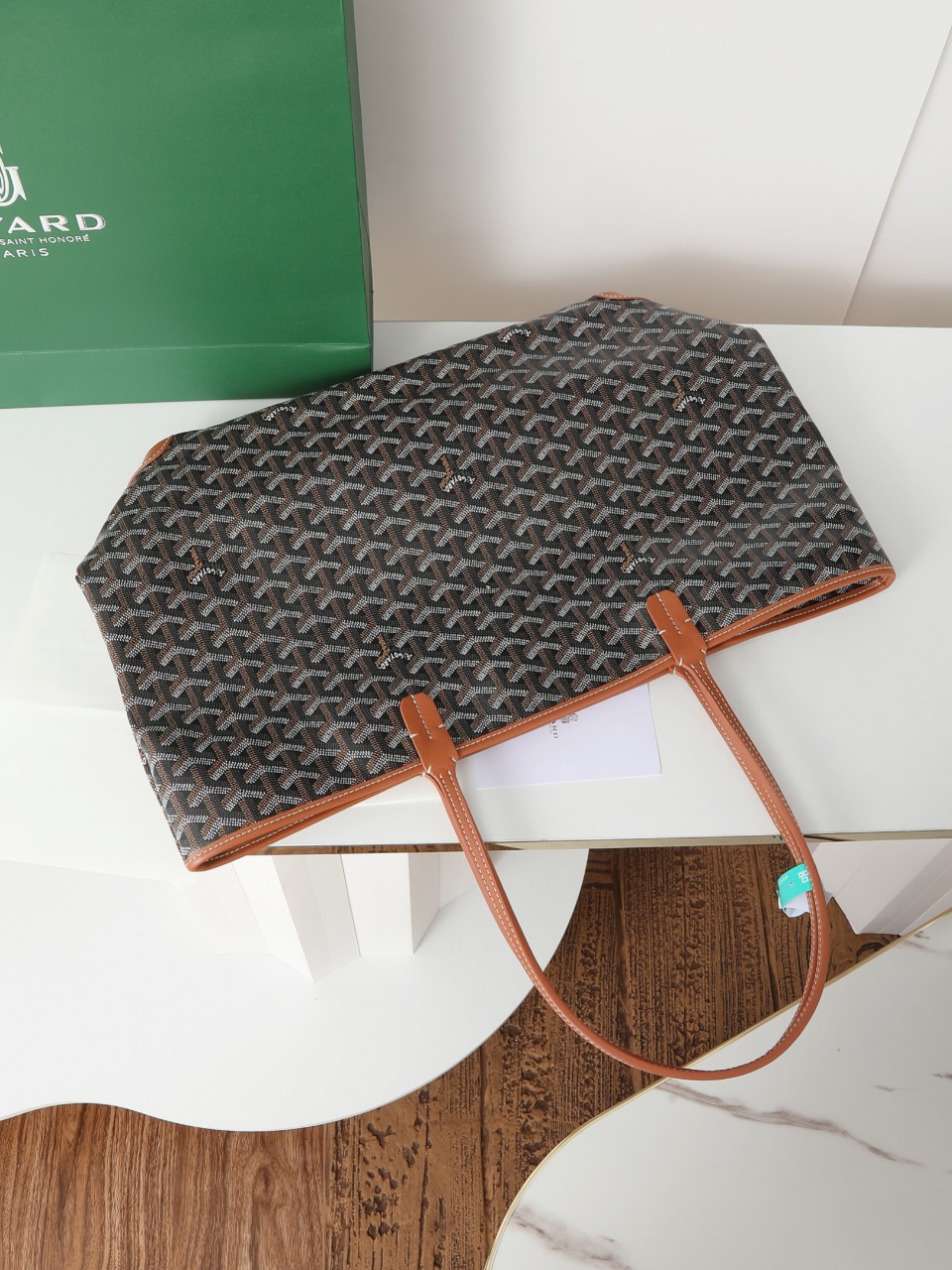 包角GOYARD 戈雅托特 Artois  (Canvas and Leather) — Tote Shoulder Bag-F0-ARTOISMMLTY
