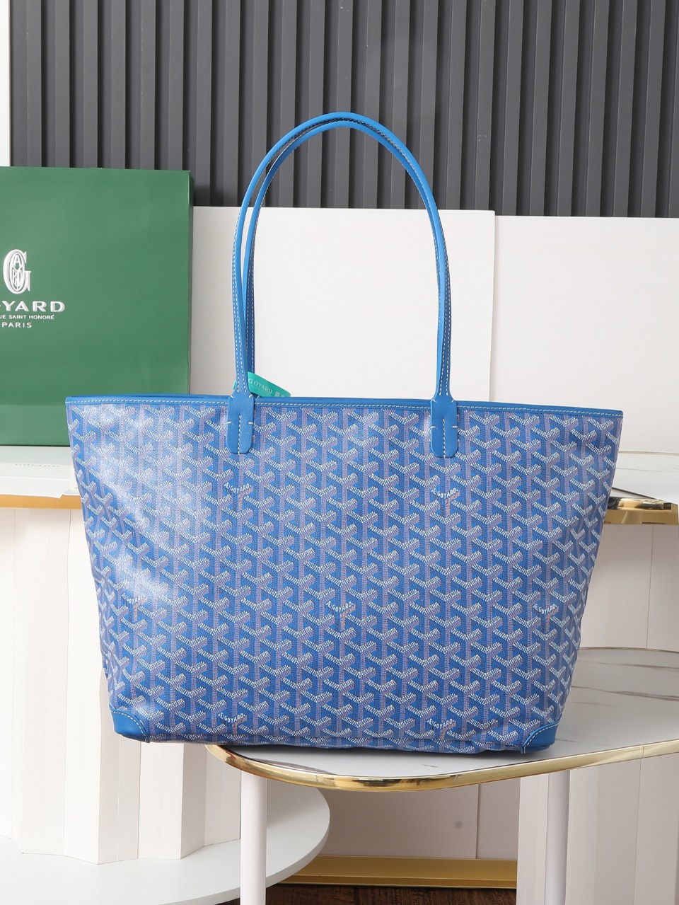 包角GOYARD 戈雅托特 Artois  (Canvas and Leather) — Tote Shoulder Bag-F0-ARTOISMMLTY