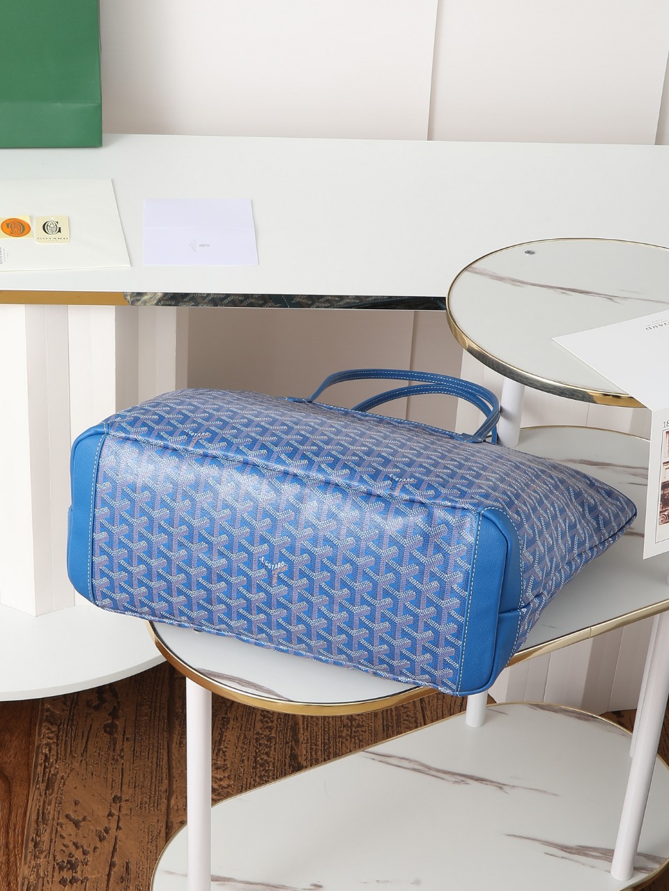 包角GOYARD 戈雅托特 Artois  (Canvas and Leather) — Tote Shoulder Bag-F0-ARTOISMMLTY