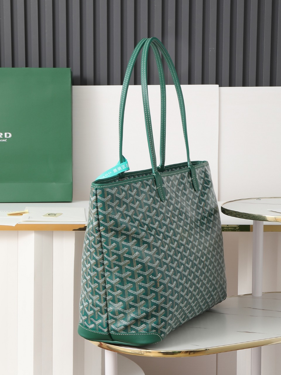 包角GOYARD 戈雅托特 Artois  (Canvas and Leather) — Tote Shoulder Bag-F0-ARTOISMMLTY