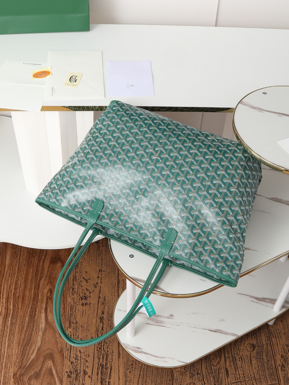 包角GOYARD 戈雅托特 Artois  (Canvas and Leather) — Tote Shoulder Bag-F0-ARTOISMMLTY