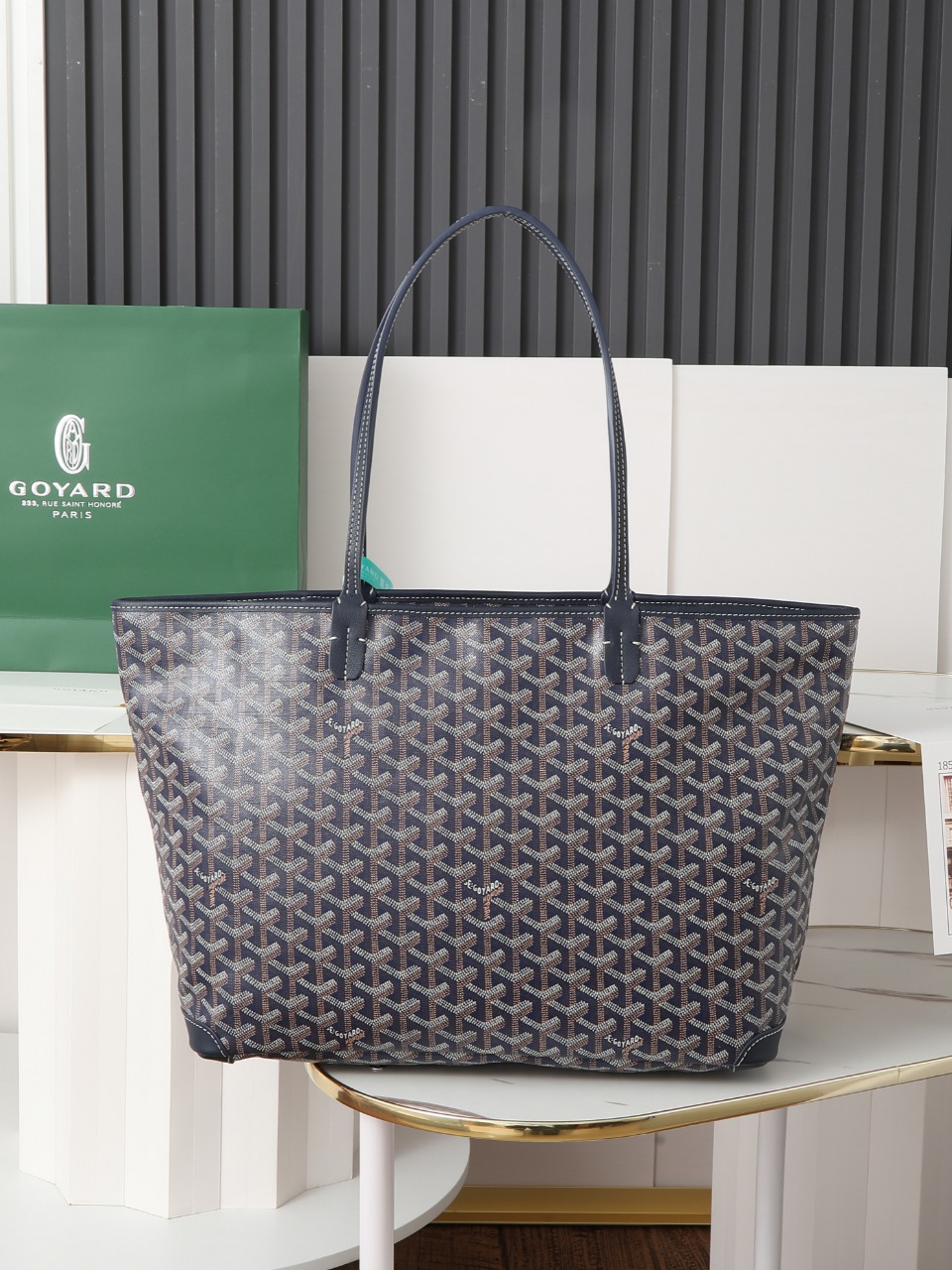 包角GOYARD 戈雅托特 Artois  (Canvas and Leather) — Tote Shoulder Bag-F0-ARTOISMMLTY