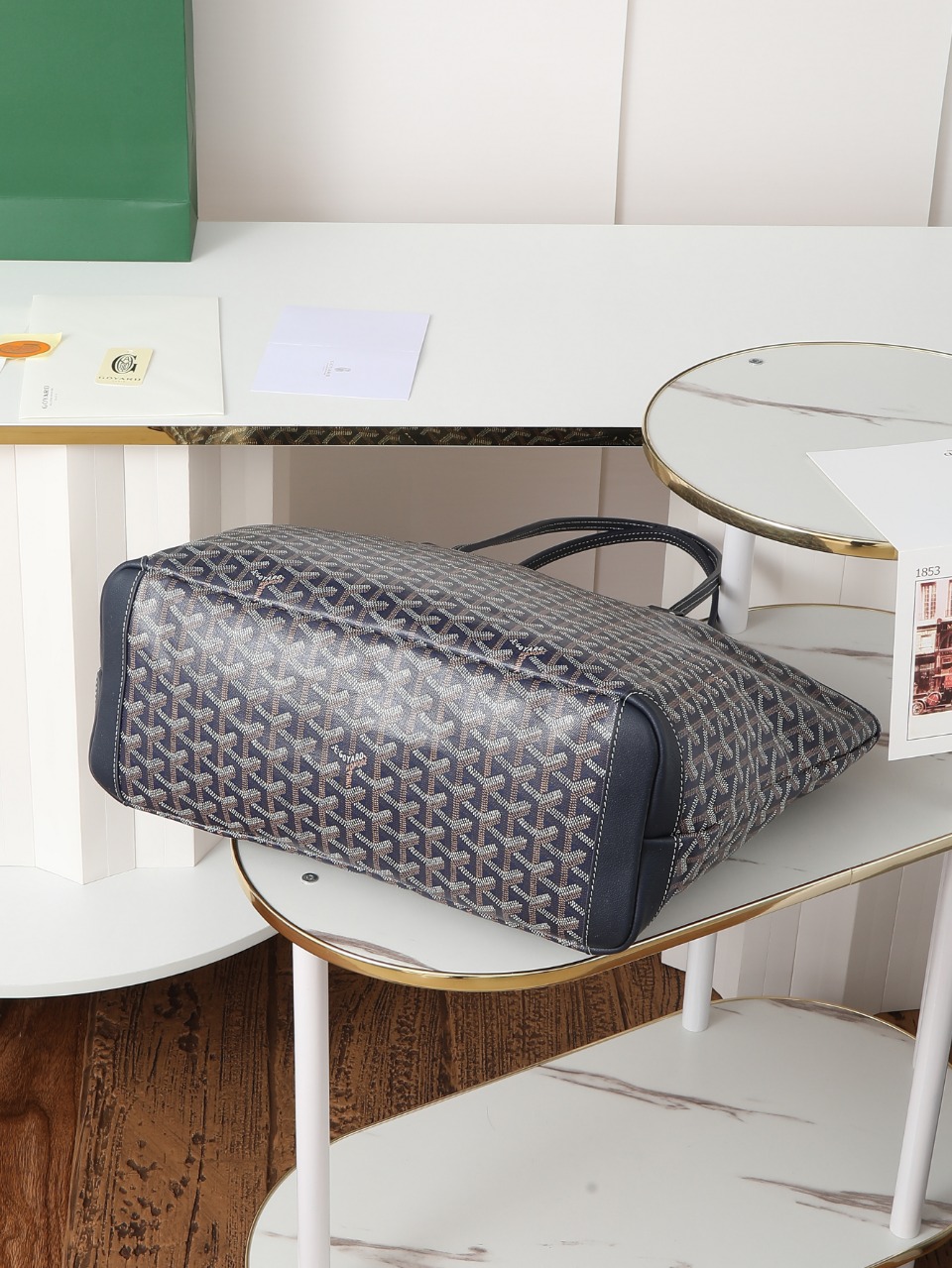 包角GOYARD 戈雅托特 Artois  (Canvas and Leather) — Tote Shoulder Bag-F0-ARTOISMMLTY