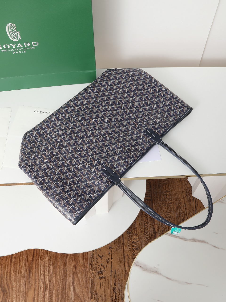 包角GOYARD 戈雅托特 Artois  (Canvas and Leather) — Tote Shoulder Bag-F0-ARTOISMMLTY