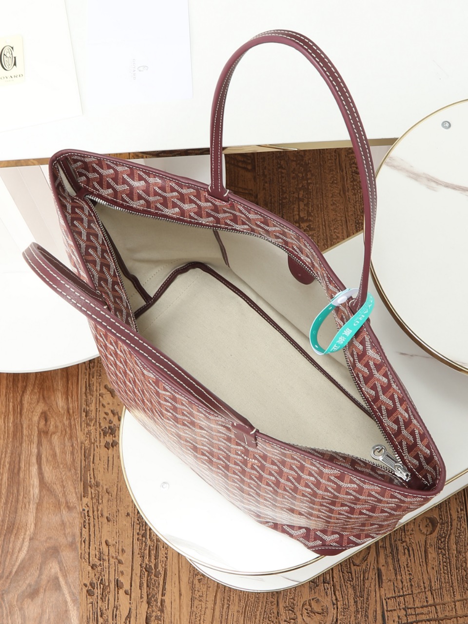 包角GOYARD 戈雅托特 Artois  (Canvas and Leather) — Tote Shoulder Bag-F0-ARTOISMMLTY