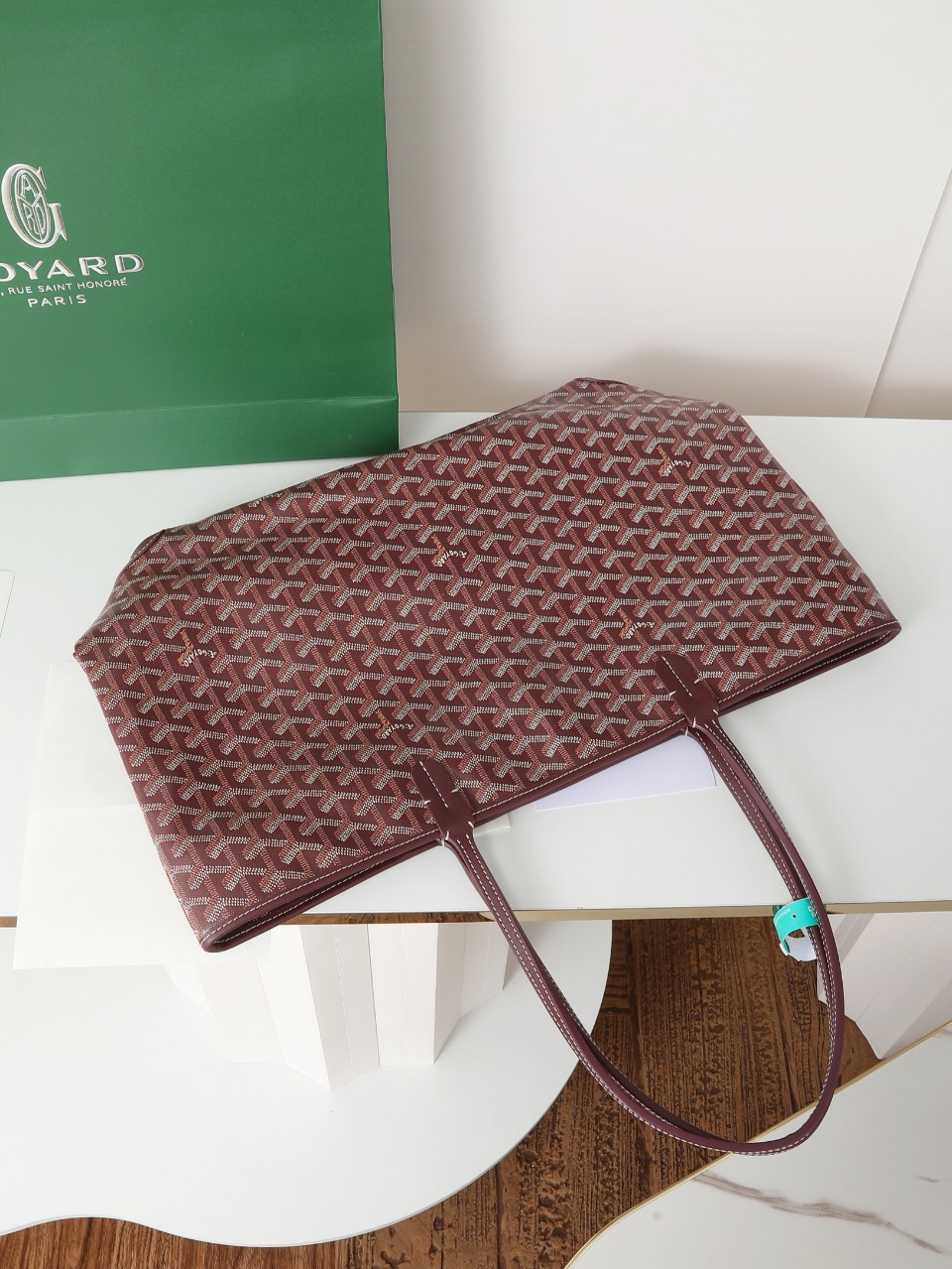 包角GOYARD 戈雅托特 Artois  (Canvas and Leather) — Tote Shoulder Bag-F0-ARTOISMMLTY