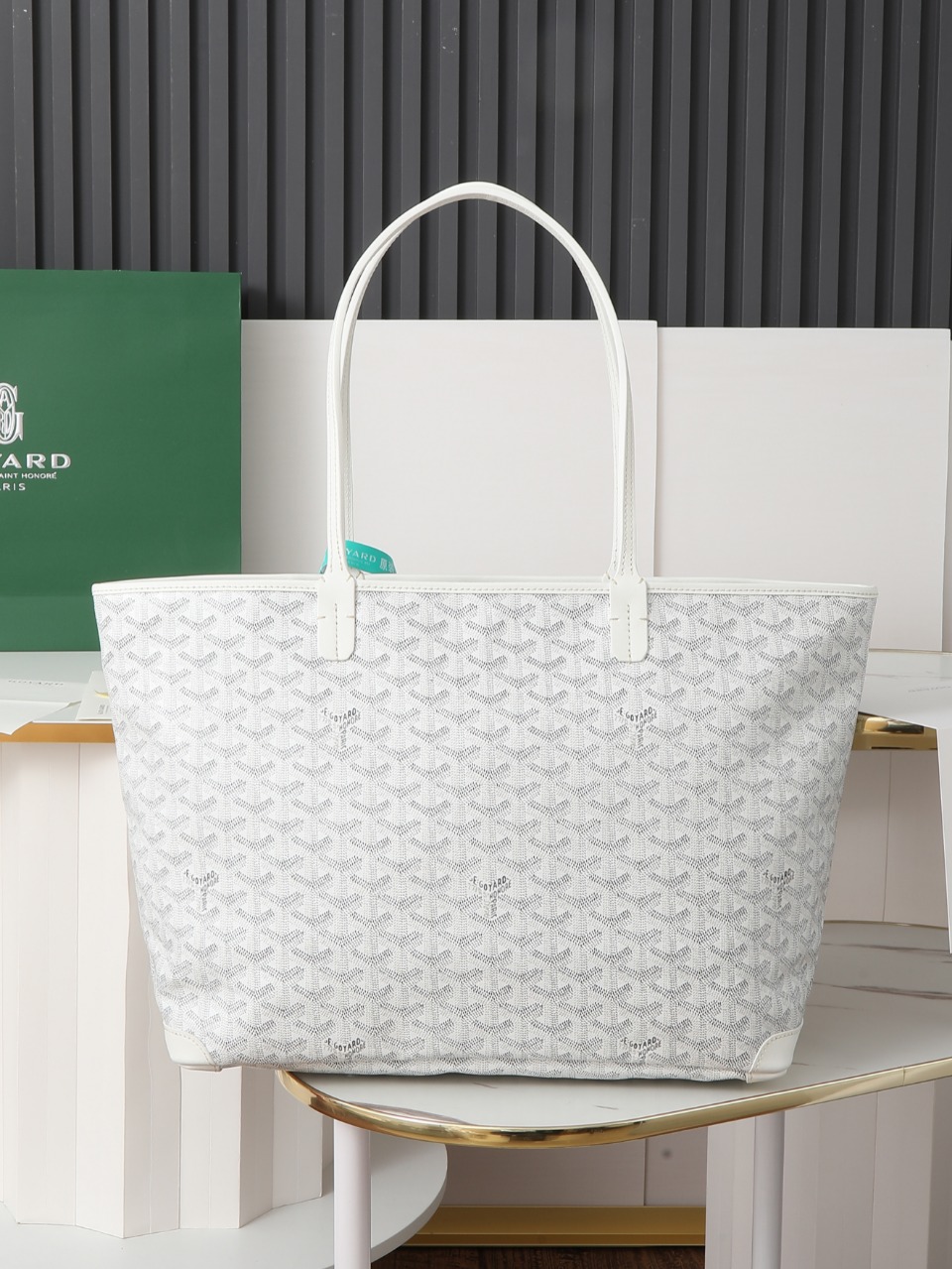 包角GOYARD 戈雅托特 Artois  (Canvas and Leather) — Tote Shoulder Bag-F0-ARTOISMMLTY