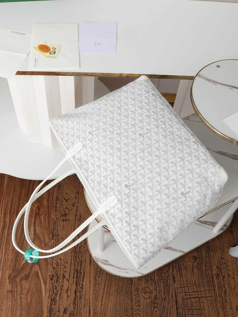 包角GOYARD 戈雅托特 Artois  (Canvas and Leather) — Tote Shoulder Bag-F0-ARTOISMMLTY