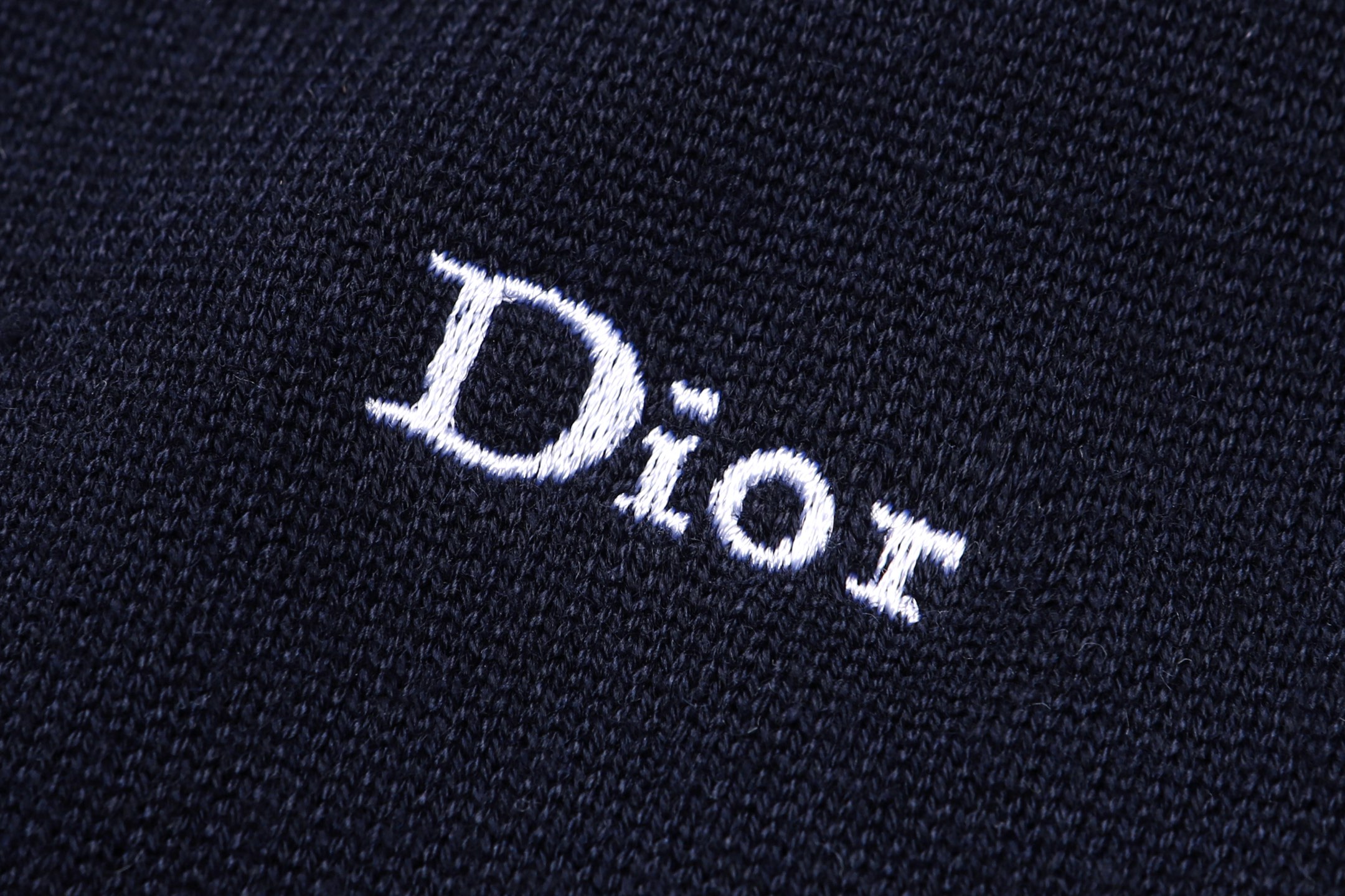DIOR 迪奥 刺绣提花混纺针织拉链连帽卫衣 针织衫 秋冬 外套 长袖  灰色 蓝色 C0 