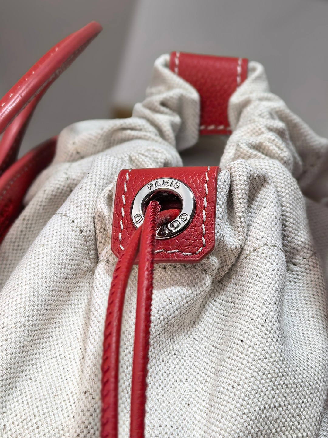 GOYARD 戈雅 Beluga (Canvas and Leather) — Single-shoulder handbag-F0-BELUGAMINTY