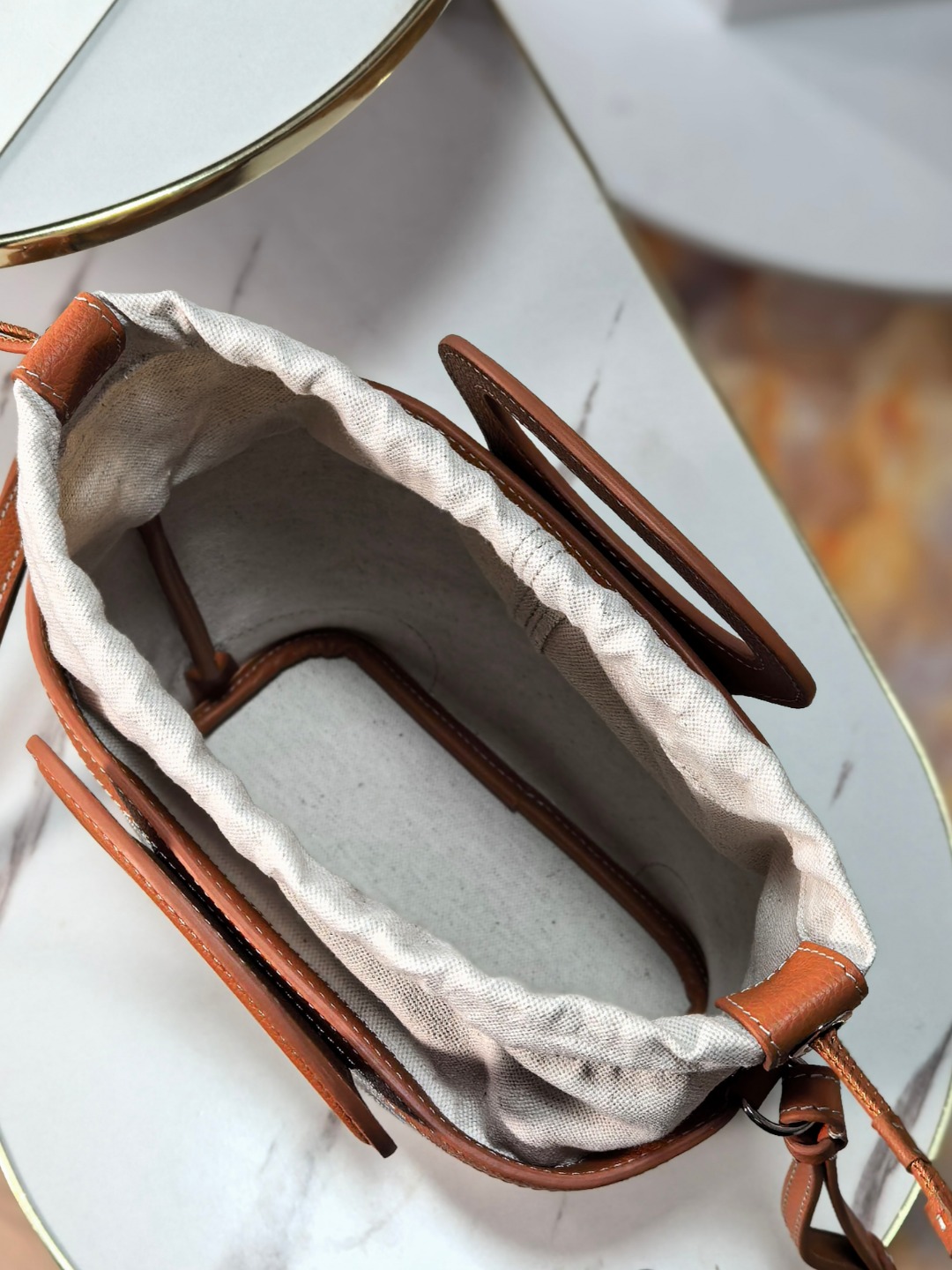 GOYARD 戈雅 Beluga (Canvas and Leather) — Single-shoulder handbag-F0-BELUGAMINTY