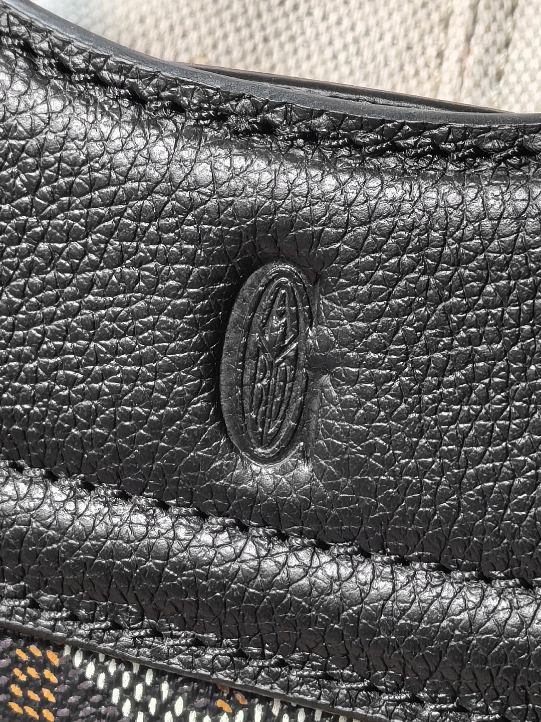 GOYARD 戈雅 Beluga (Canvas and Leather) — Single-shoulder handbag-F0-BELUGAMINTY
