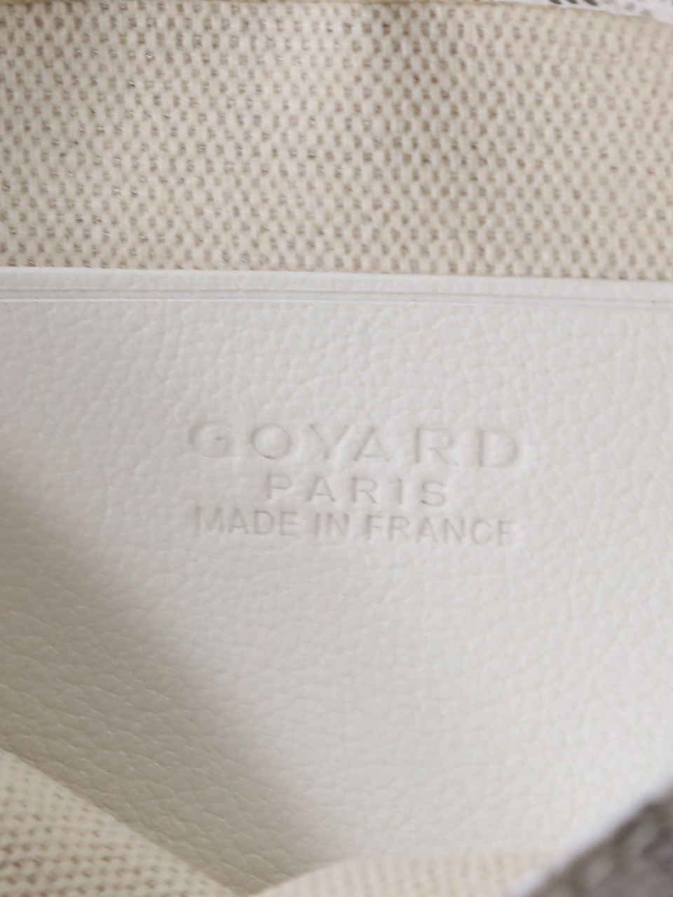GOYARD 戈雅信封 Plumet (Canvas and Leather) — Envelope Crossbody Bag-F0-PLUMETPMLTY