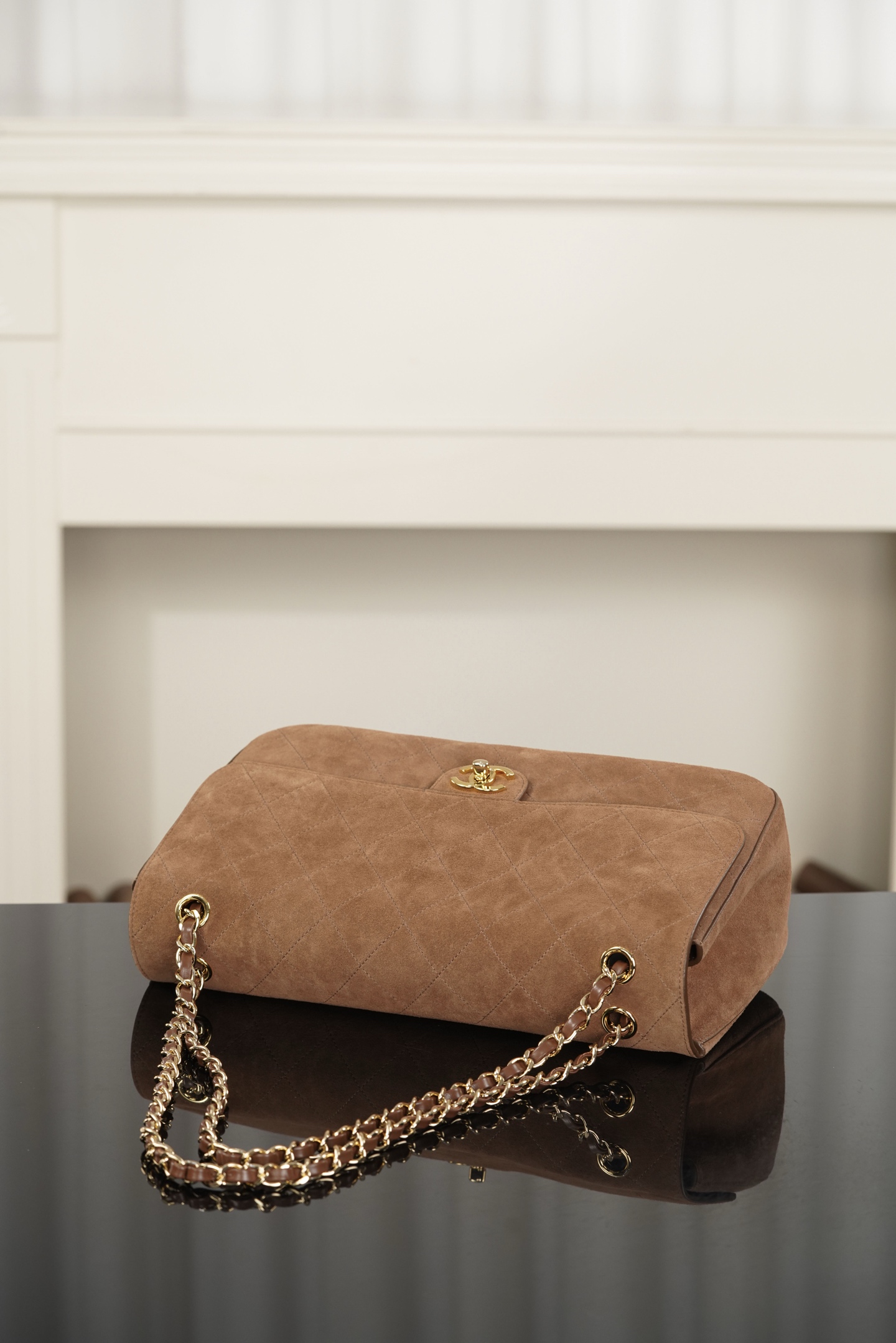 超大号 CHANEL 26S CF Suede and Calfskin Shoulder/Crossbody Bag, Extra Large (Camel) A5-AS6281-B24009-UA847