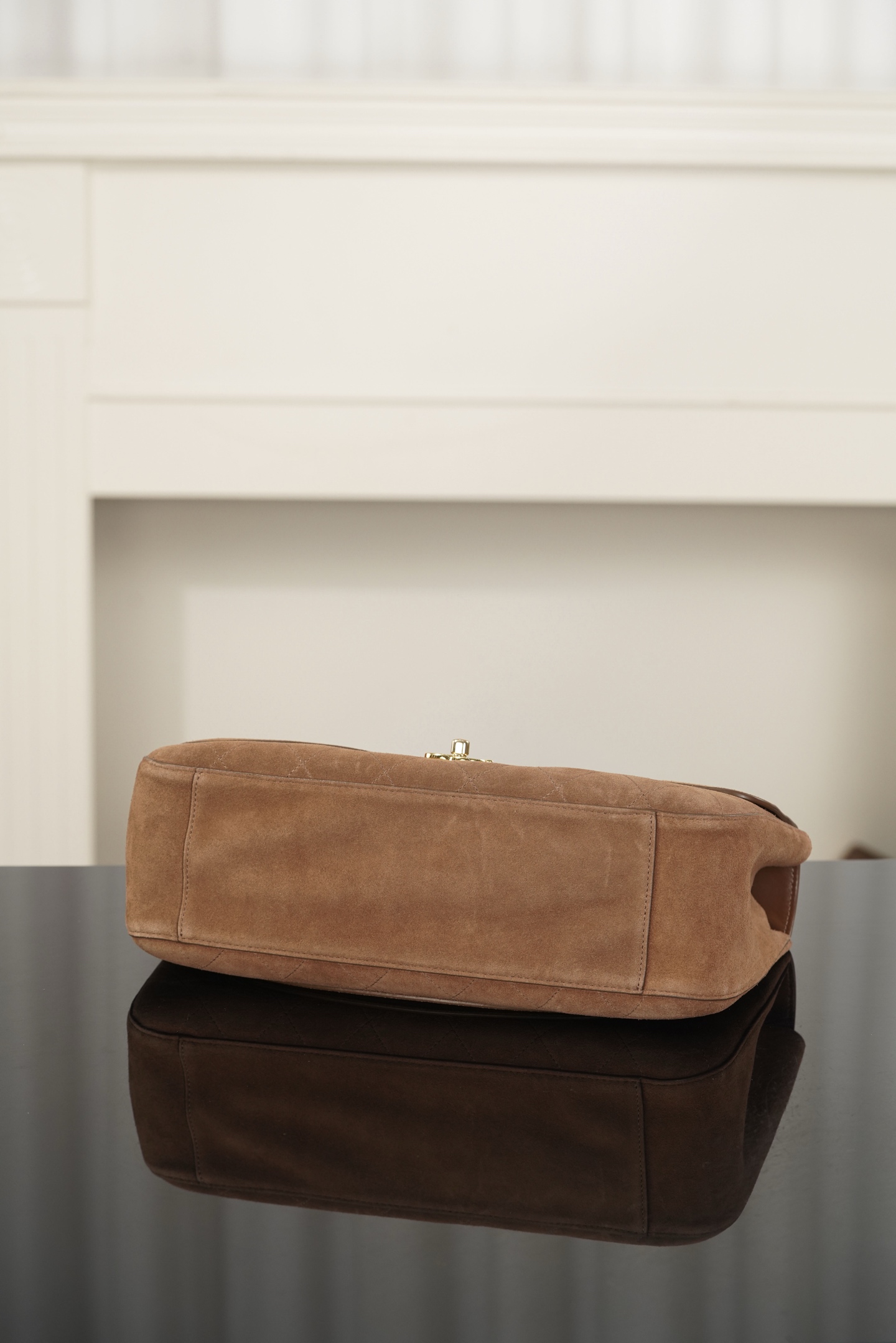超大号 CHANEL 26S CF Suede and Calfskin Shoulder/Crossbody Bag, Extra Large (Camel) A5-AS6281-B24009-UA847