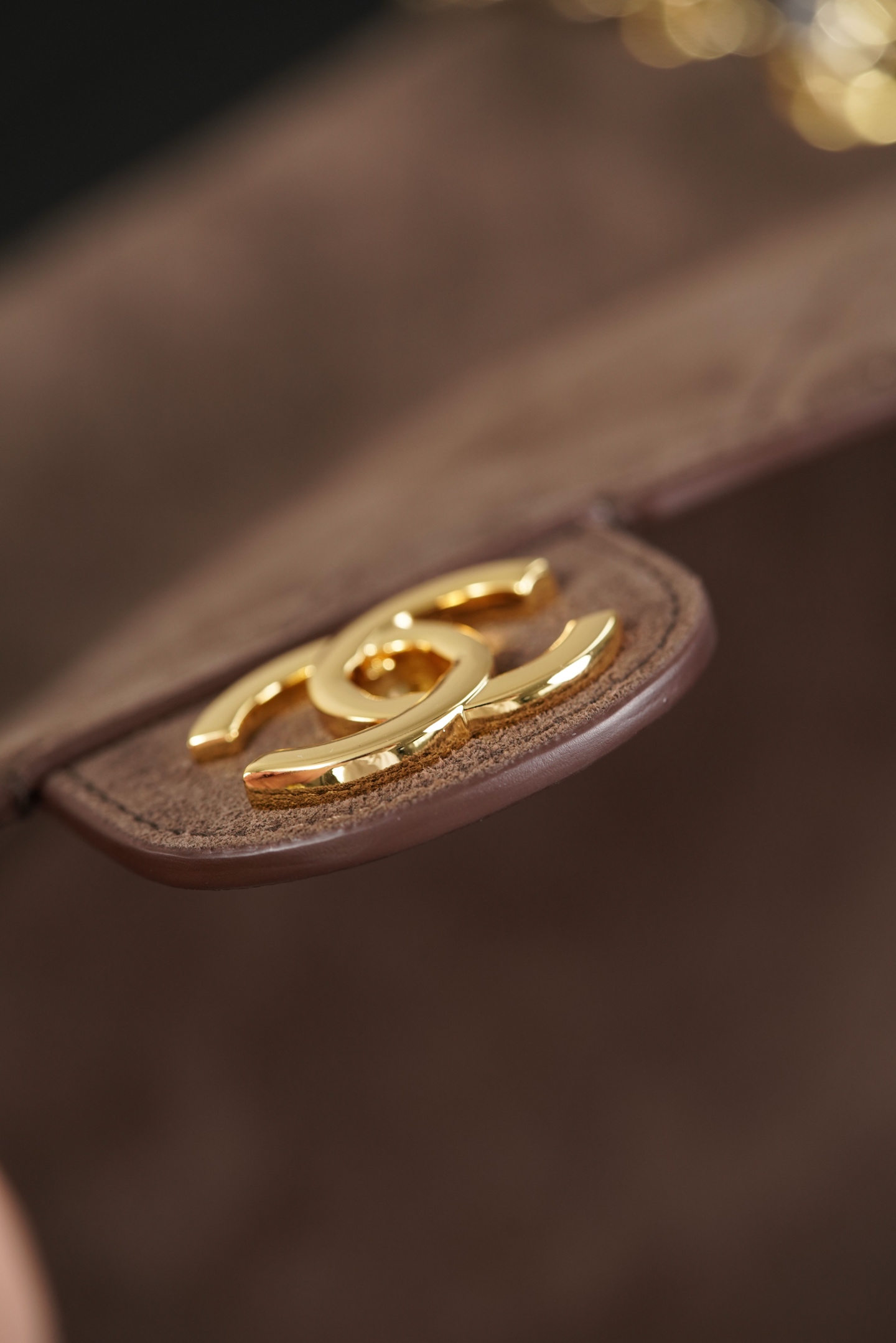 超大号 CHANEL 26S CF Suede and Calfskin Shoulder/Crossbody Bag, Extra Large (Dark brown) A5-AS6281-B24009-UA847
