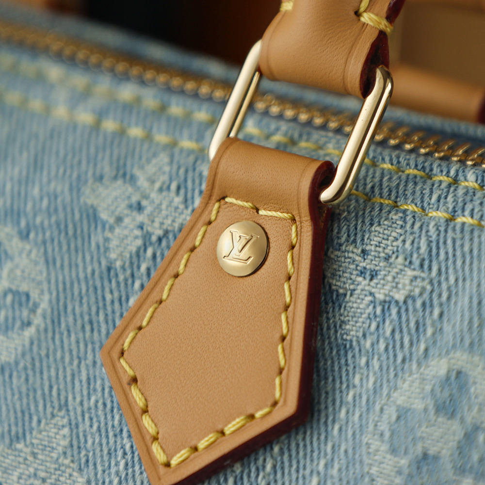 AS 枕头 LOUIS VUITTONNANO LV SPEEDY1 -(Denim)- Crossbody pillow bag--F0-M11212
