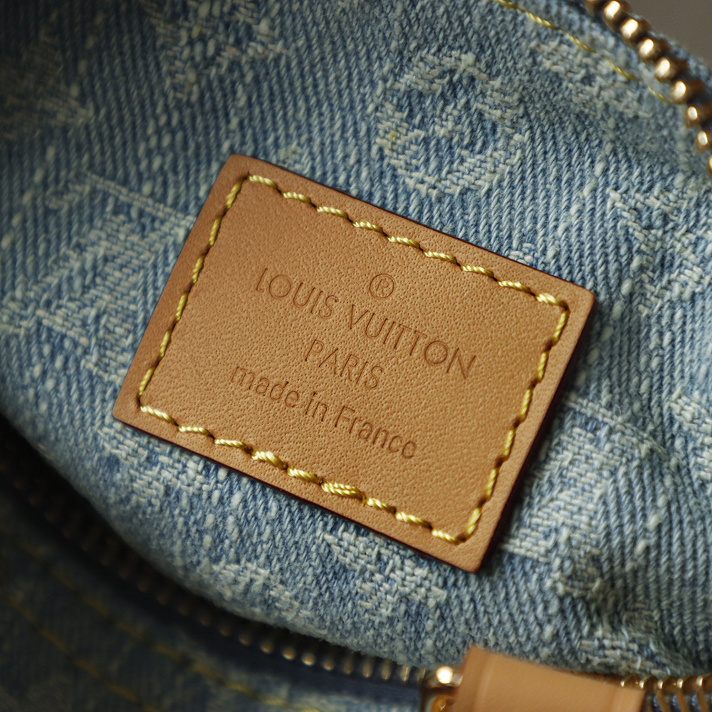 AS 枕头 LOUIS VUITTONNANO LV SPEEDY1 -(Denim)- Crossbody pillow bag--F0-M11212