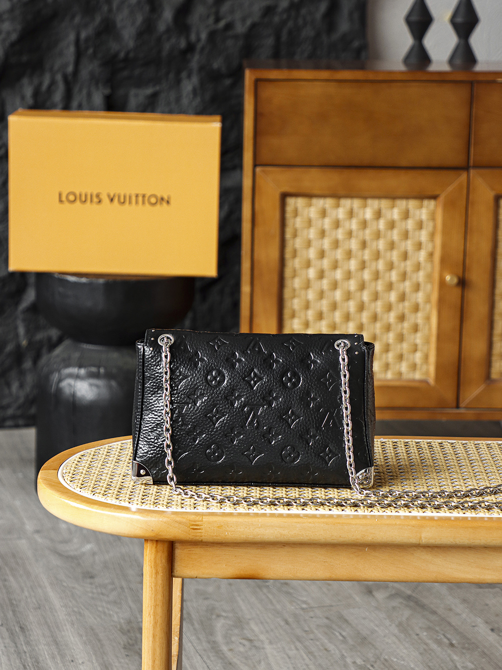 AS斜跨单肩 LOUIS VUITTONNANO LV TRUNKIE -(Cowhide)- Crossbody, shoulder, and handheld bag--F0-M28137