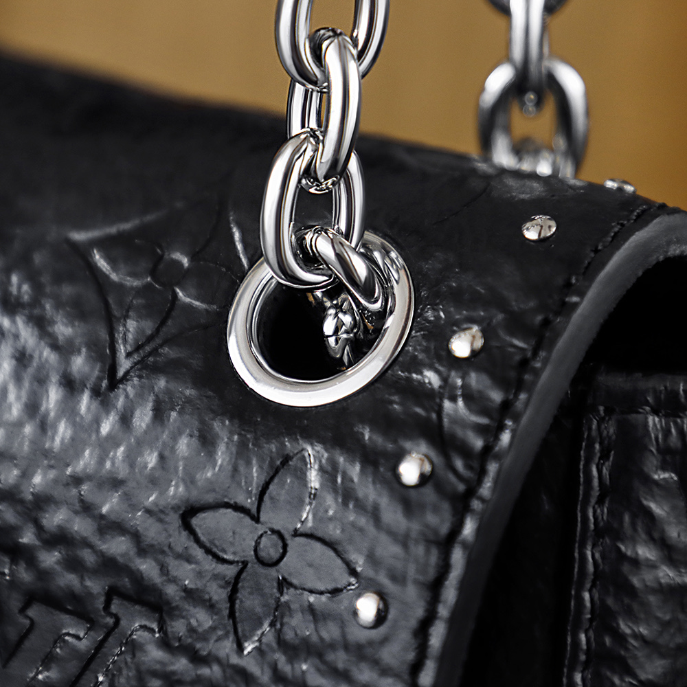 AS斜跨单肩 LOUIS VUITTONNANO LV TRUNKIE -(Cowhide)- Crossbody, shoulder, and handheld bag--F0-M28137