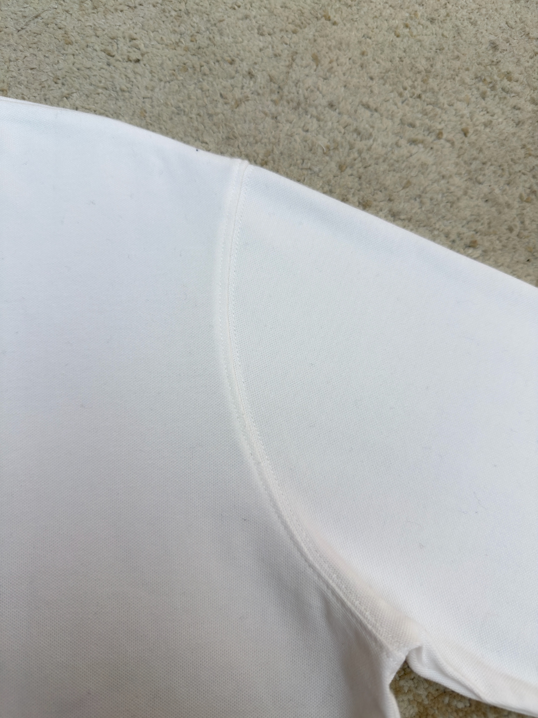 Acne Studios 后背印花徽标翻领衫 Polo衫 长袖 白色 A5