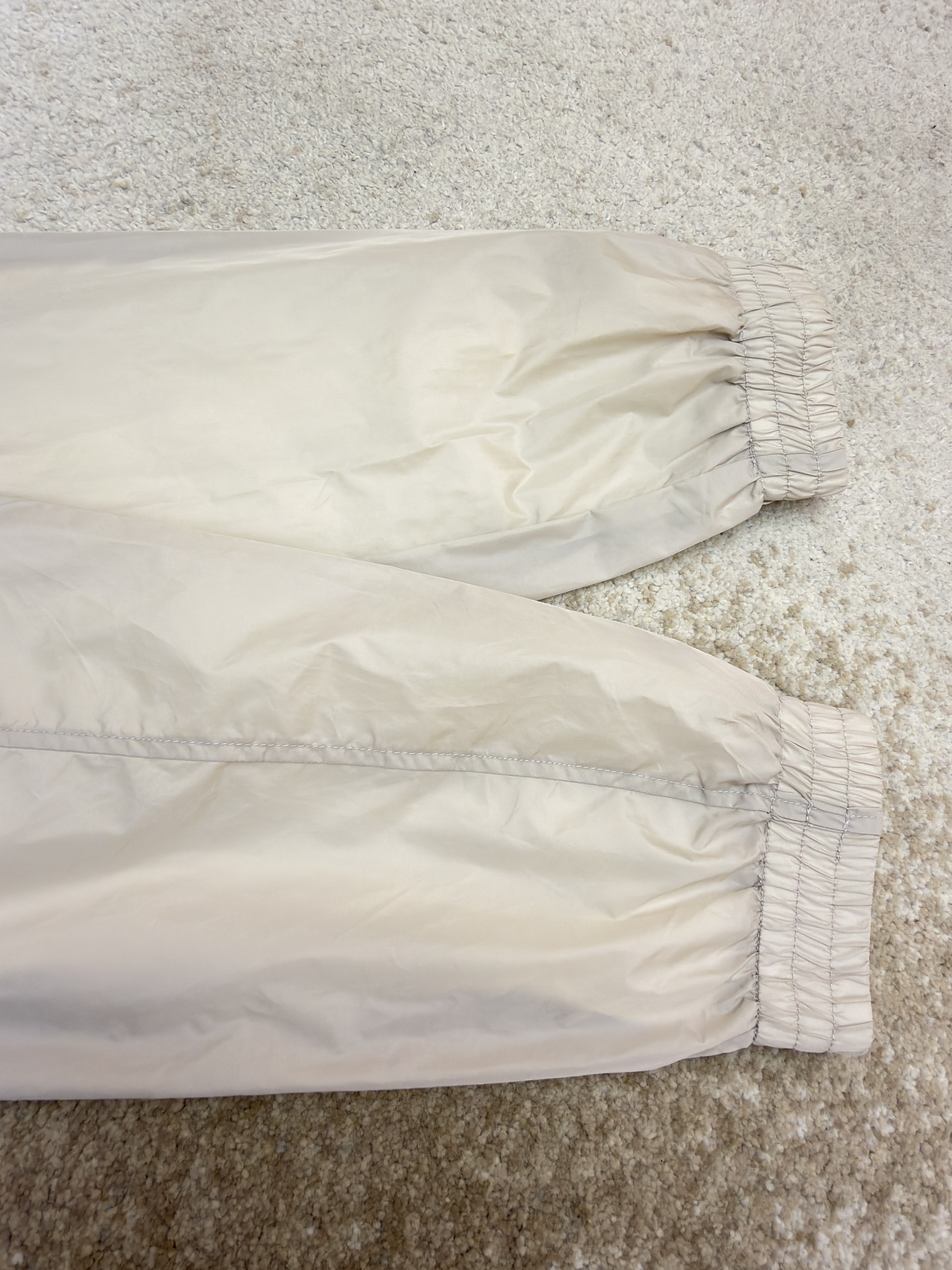Acne Studios 徽标尼龙拉链夹克 外套 秋冬 长袖 杏色 B5