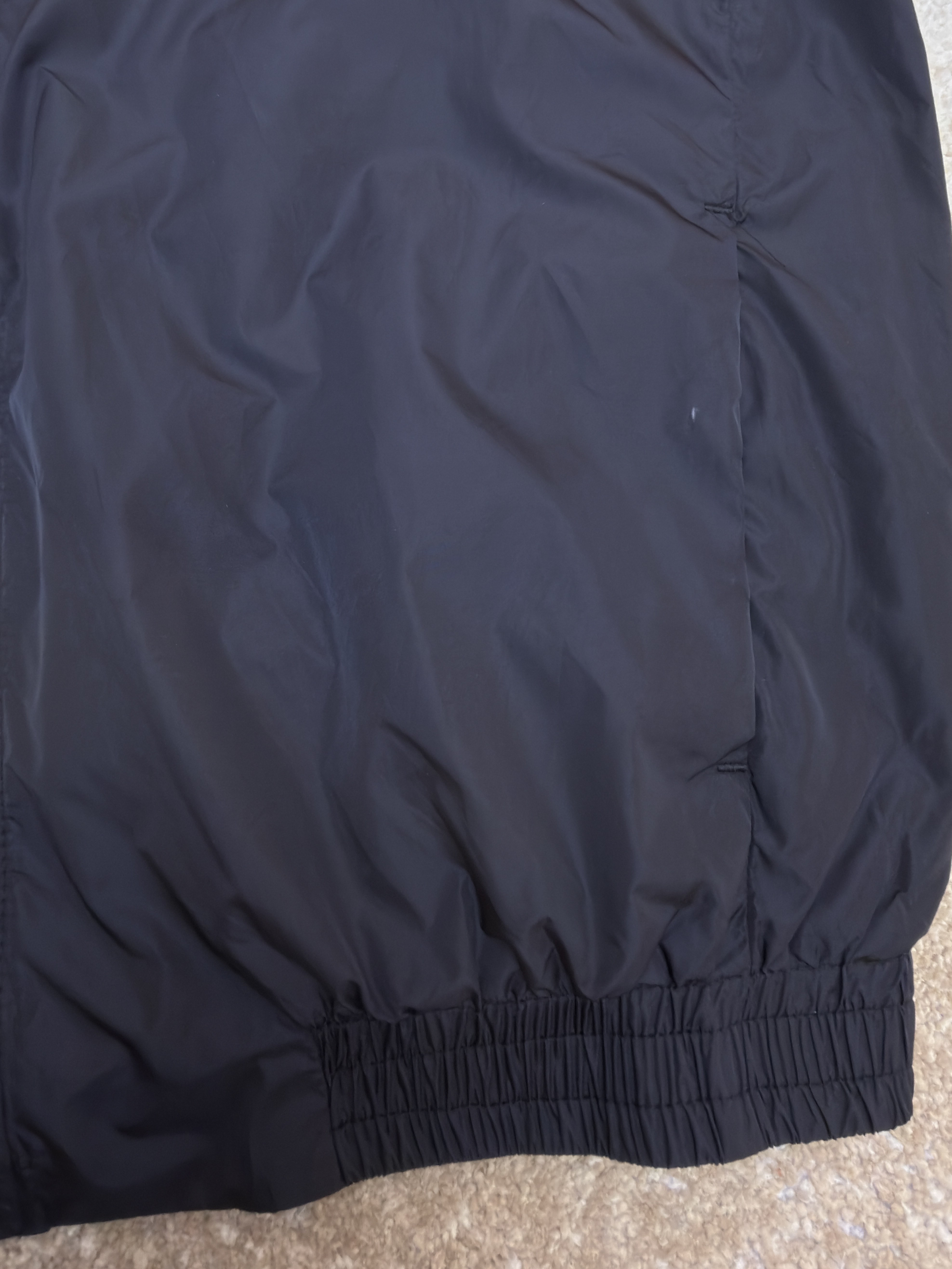 Acne Studios 徽标尼龙拉链夹克 外套 秋冬 长袖 黑色 B5