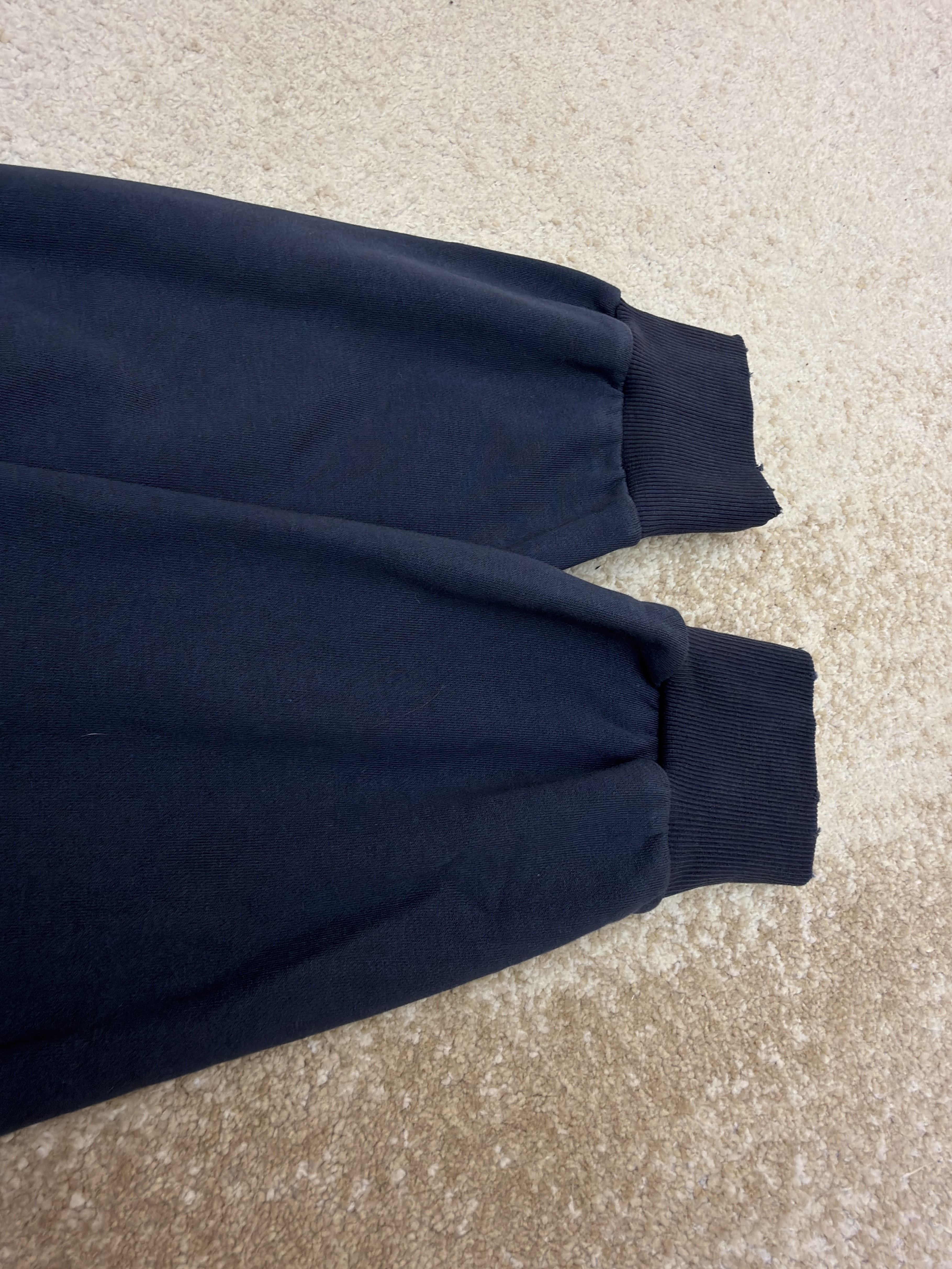 Acne Studios 喷绘做旧徽标连帽卫衣 连帽衫 外套 长袖 蓝色 B0