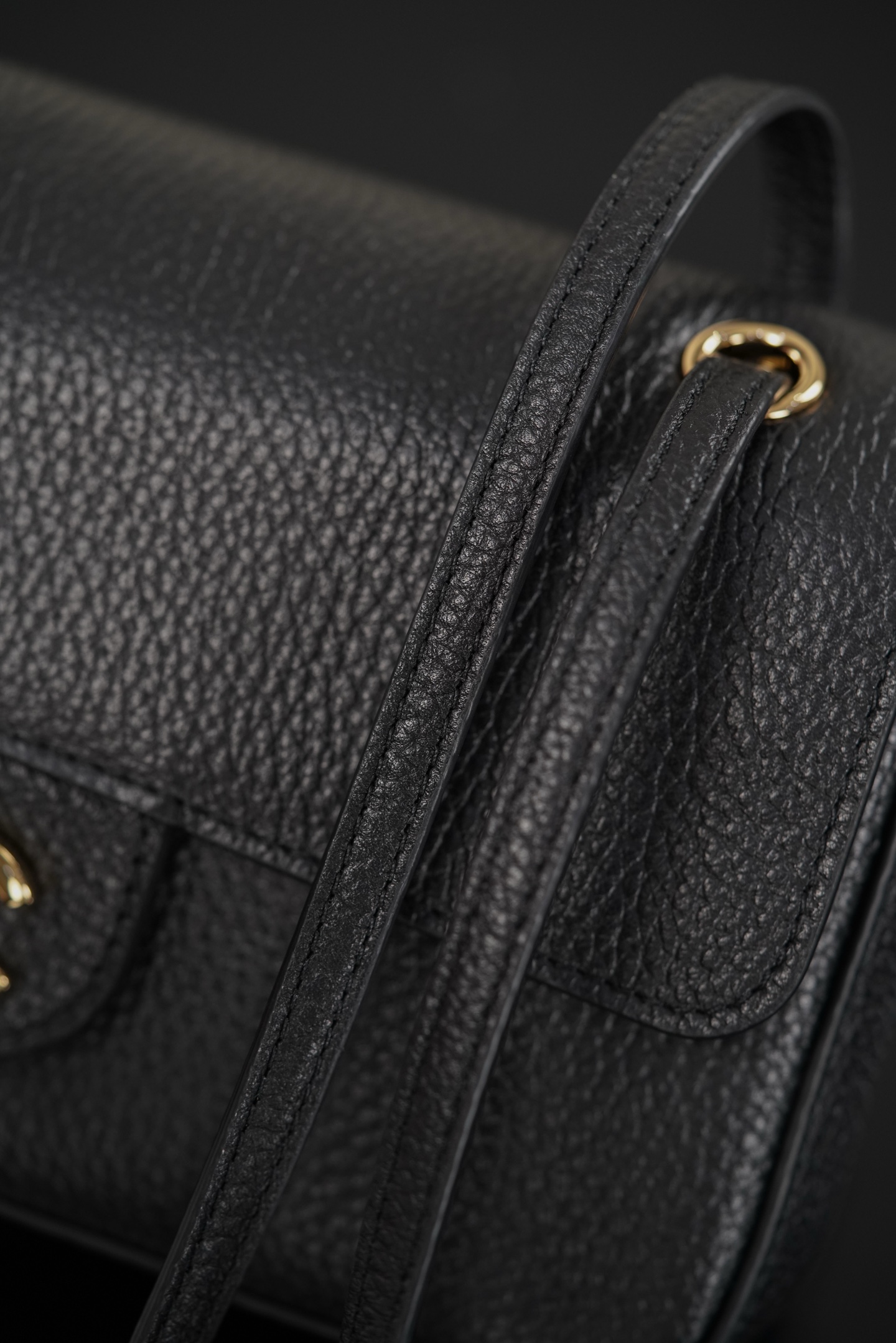 mini CHANEL 26B CF grained calfskin  (Black ) A5-AS6573-B24332-94305