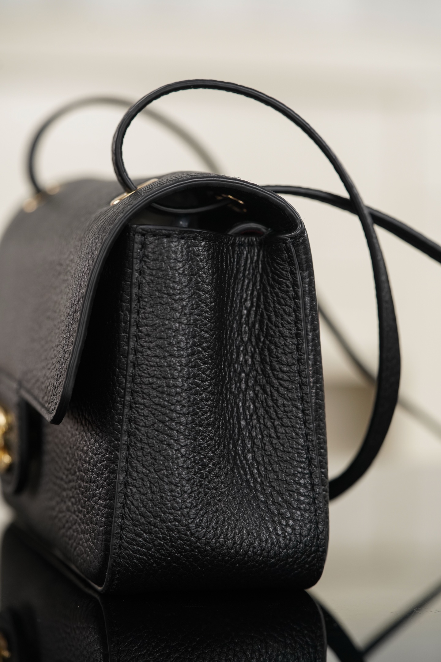 mini CHANEL 26B CF grained calfskin  (Black ) A5-AS6573-B24332-94305