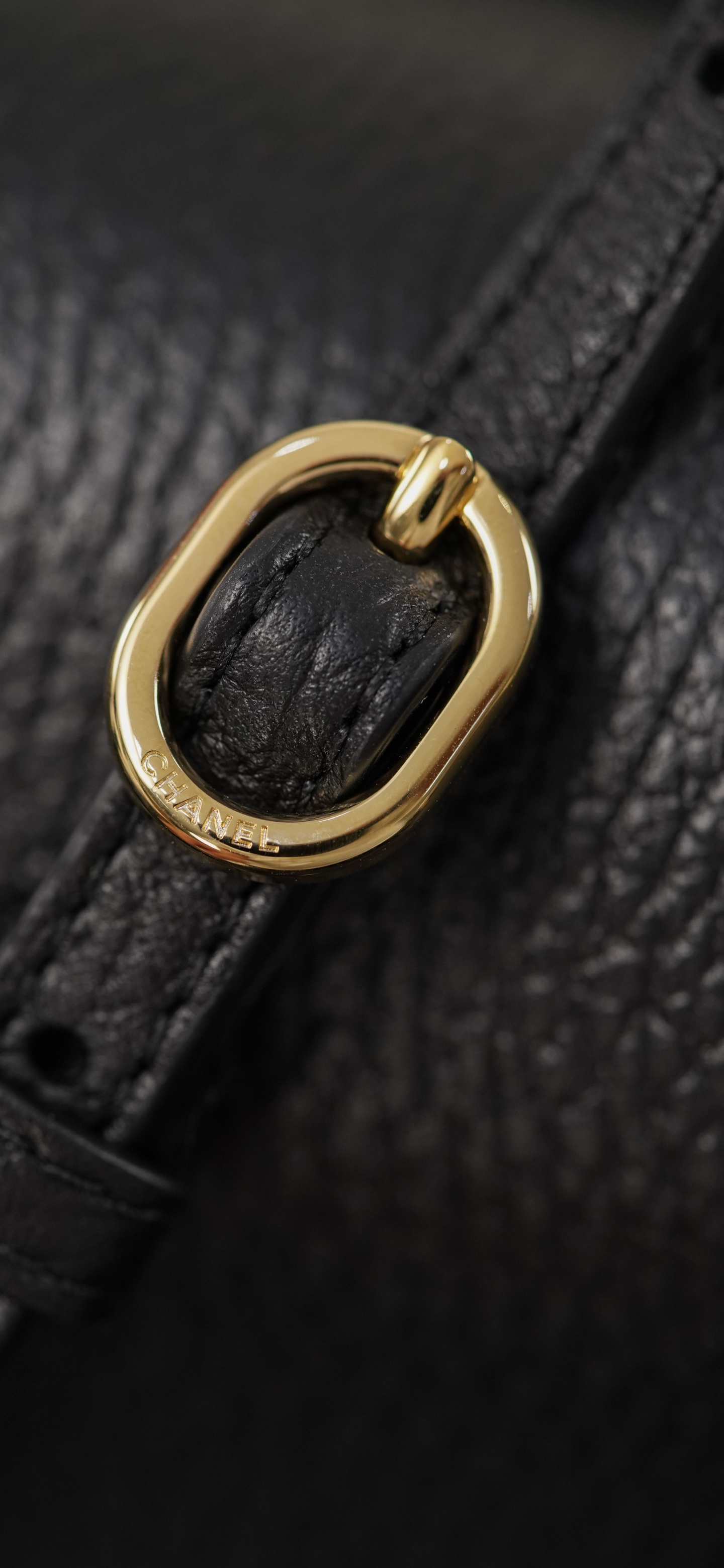 mini CHANEL 26B CF grained calfskin  (Black ) A5-AS6573-B24332-94305