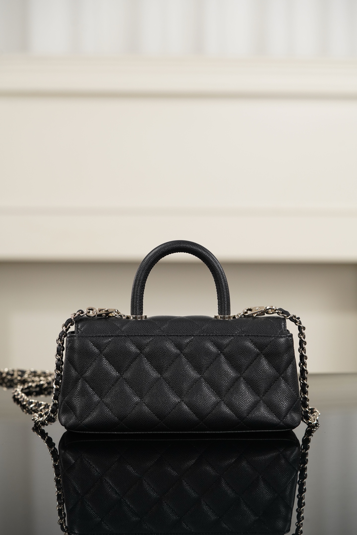 mini法棍CHANEL 26A 𝐂𝐨𝐜𝐨 𝐡𝐚𝐧𝐝𝐥𝐞--Shoulder bag- (Black ) A5-AP5285-B05061-94305