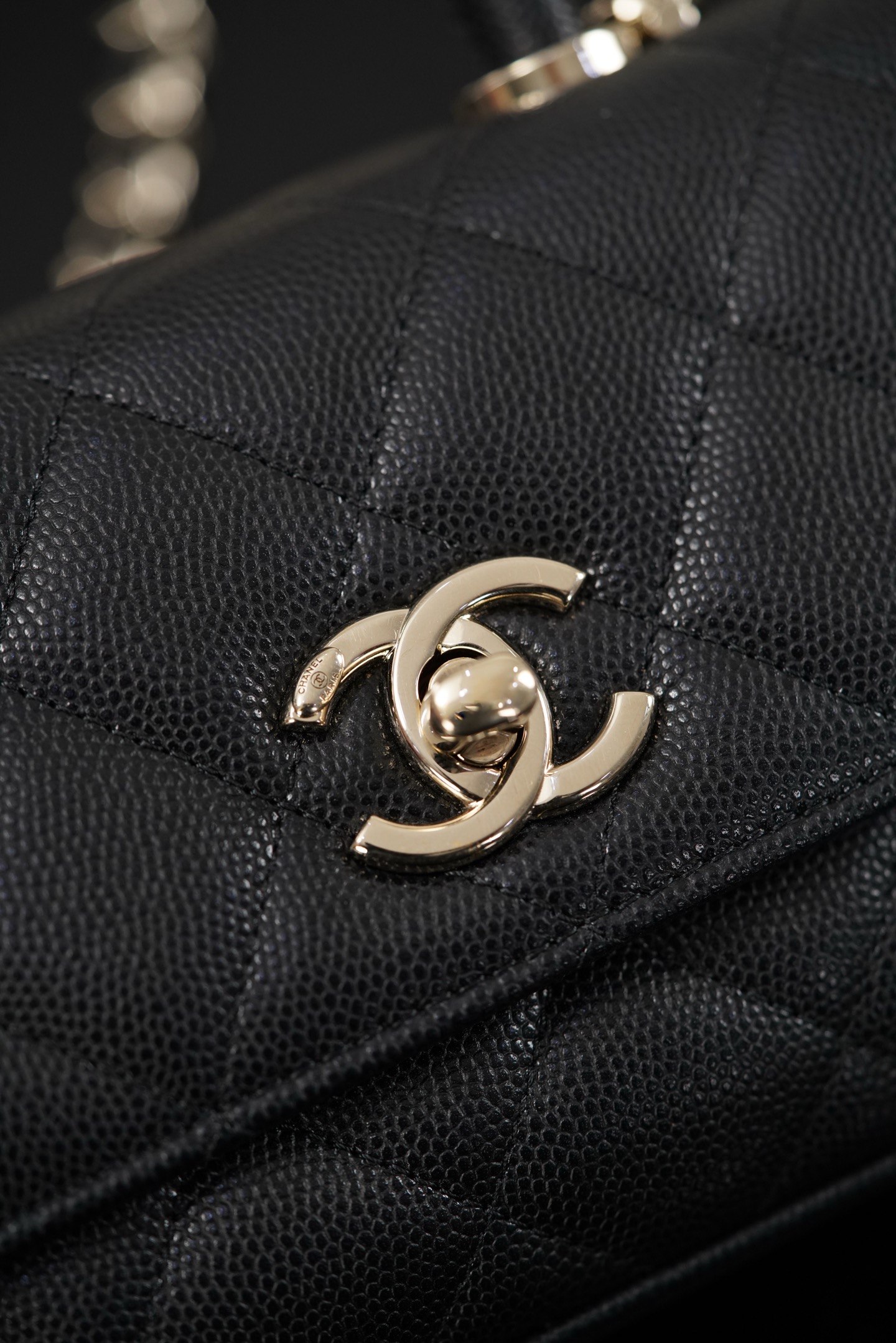 mini法棍CHANEL 26A 𝐂𝐨𝐜𝐨 𝐡𝐚𝐧𝐝𝐥𝐞--Shoulder bag- (Black ) A5-AP5285-B05061-94305