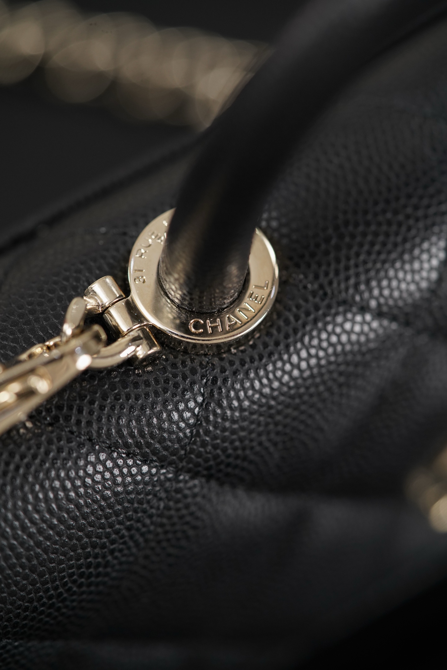 mini法棍CHANEL 26A 𝐂𝐨𝐜𝐨 𝐡𝐚𝐧𝐝𝐥𝐞--Shoulder bag- (Black ) A5-AP5285-B05061-94305