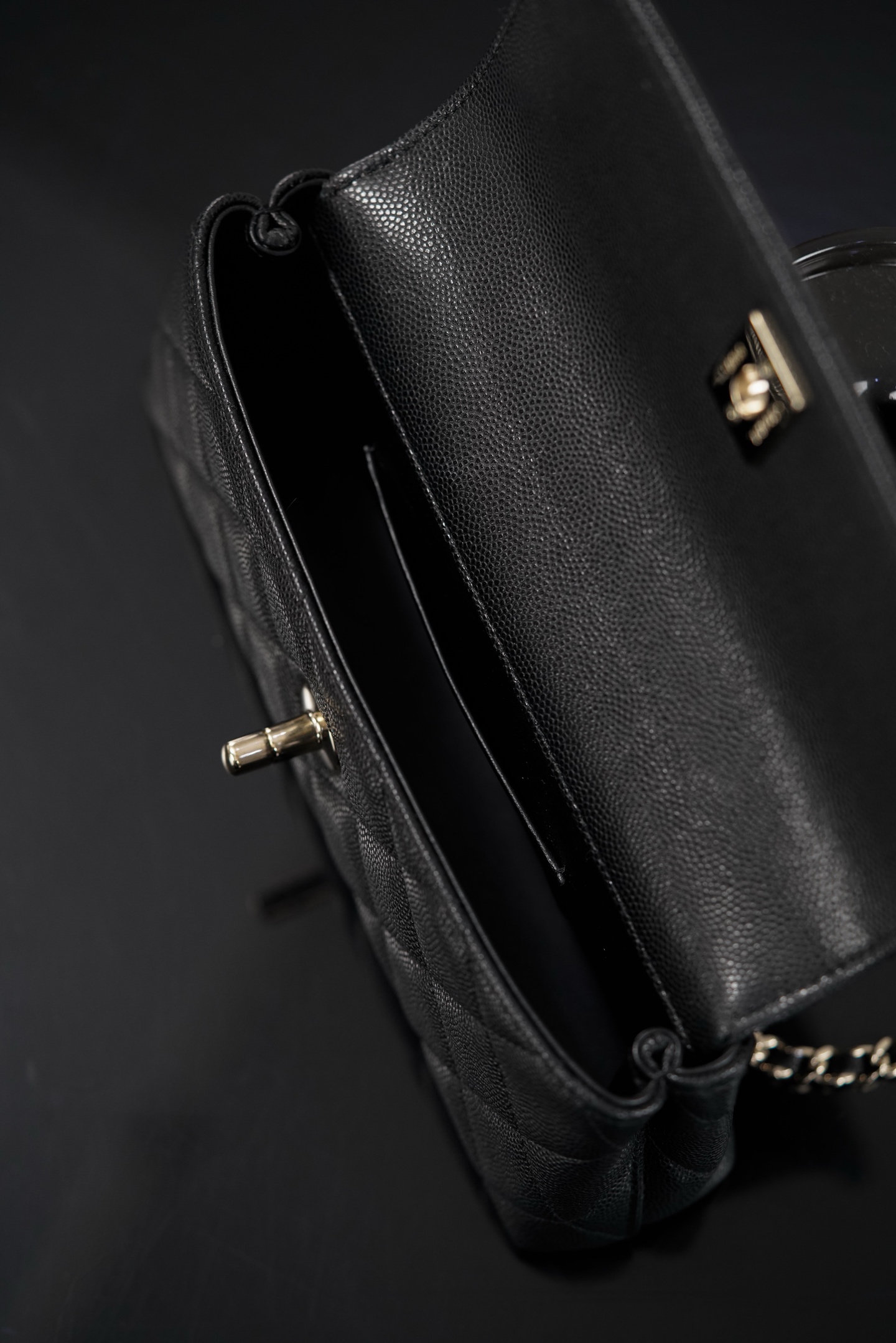 mini法棍CHANEL 26A 𝐂𝐨𝐜𝐨 𝐡𝐚𝐧𝐝𝐥𝐞--Shoulder bag- (Black ) A5-AP5285-B05061-94305