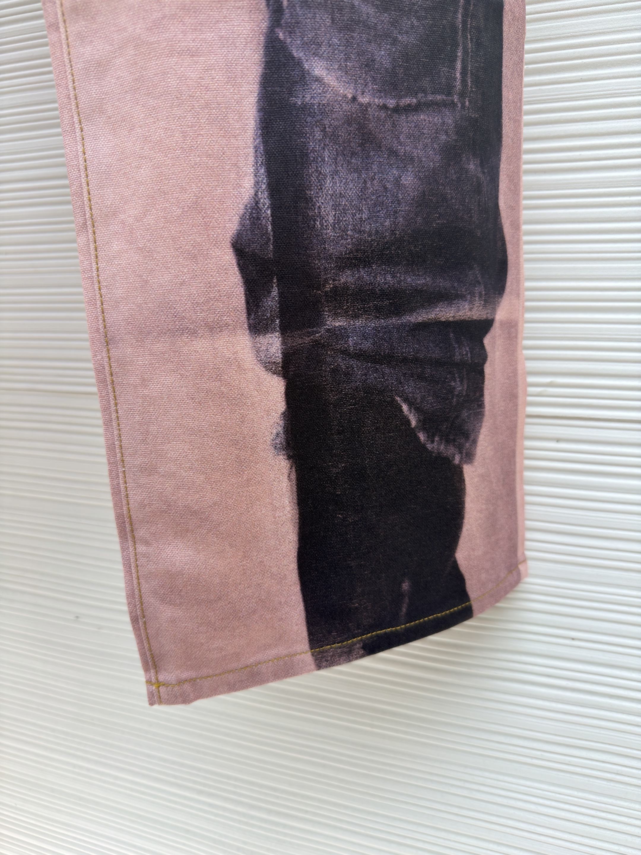 Acne Studios 3D错觉黑粉打印牛仔裤 长裤 裤子 B5