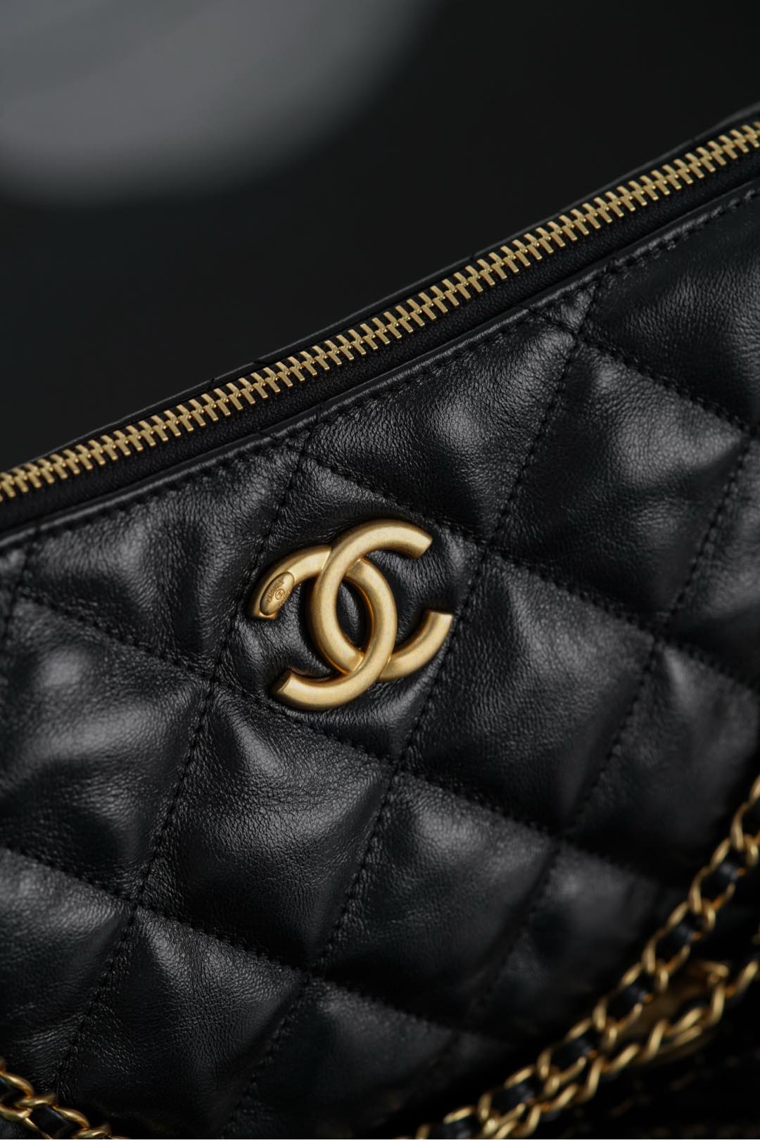 small手提饺子包 CHANEL 25s hobo -Handheld and shoulder bag- (Black ) A5-AS5528-B20294-94305