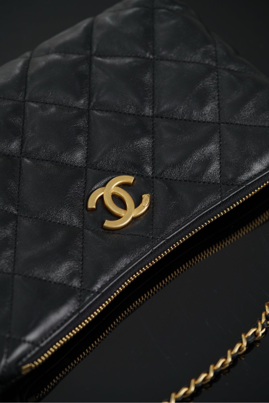 small手提饺子包 CHANEL 25s hobo -Handheld and shoulder bag- (Black ) A5-AS5528-B20294-94305