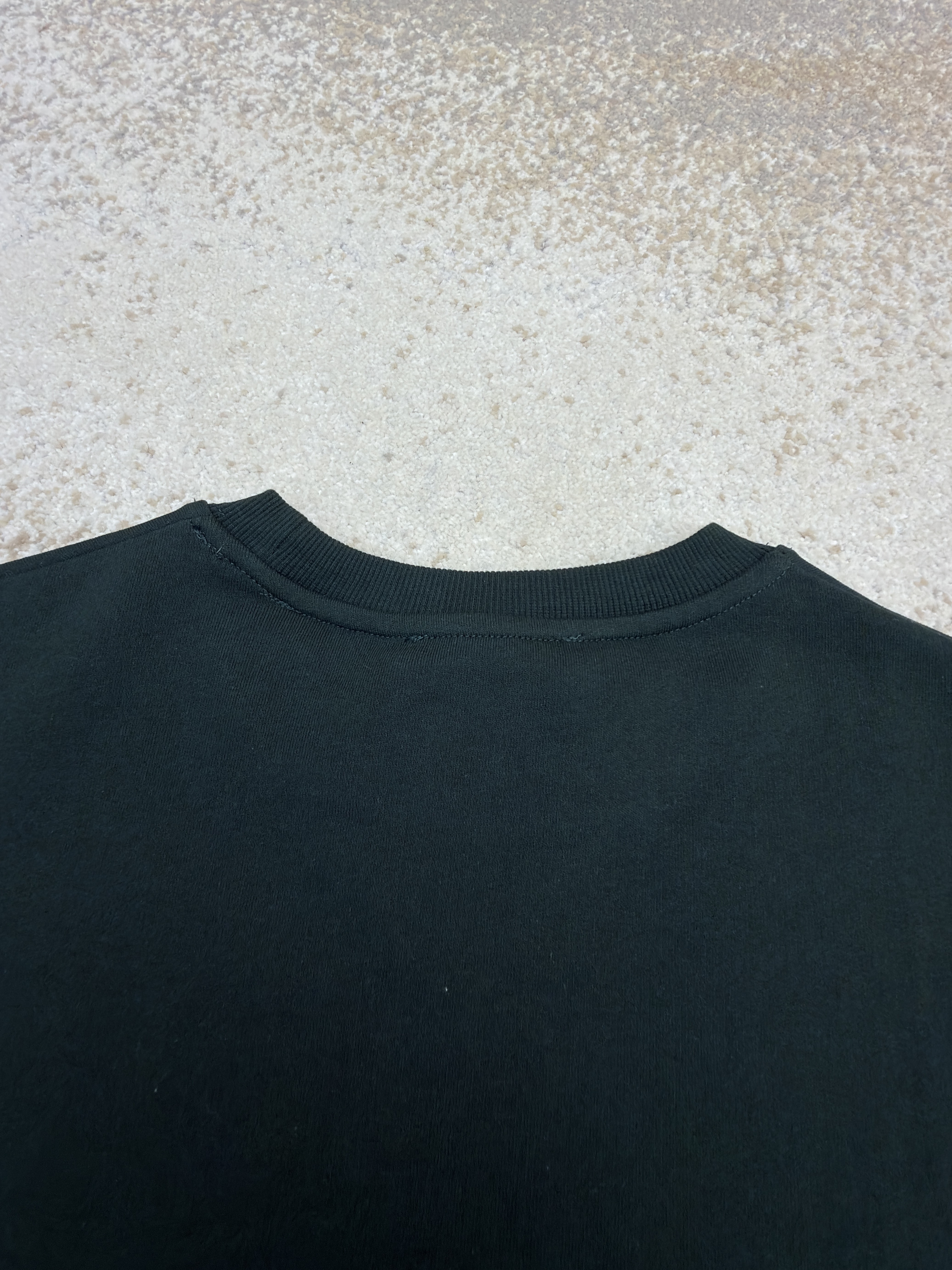 Acne Studios 字母刺绣徽标套头卫衣 外套 秋冬 长袖 绿色 B0