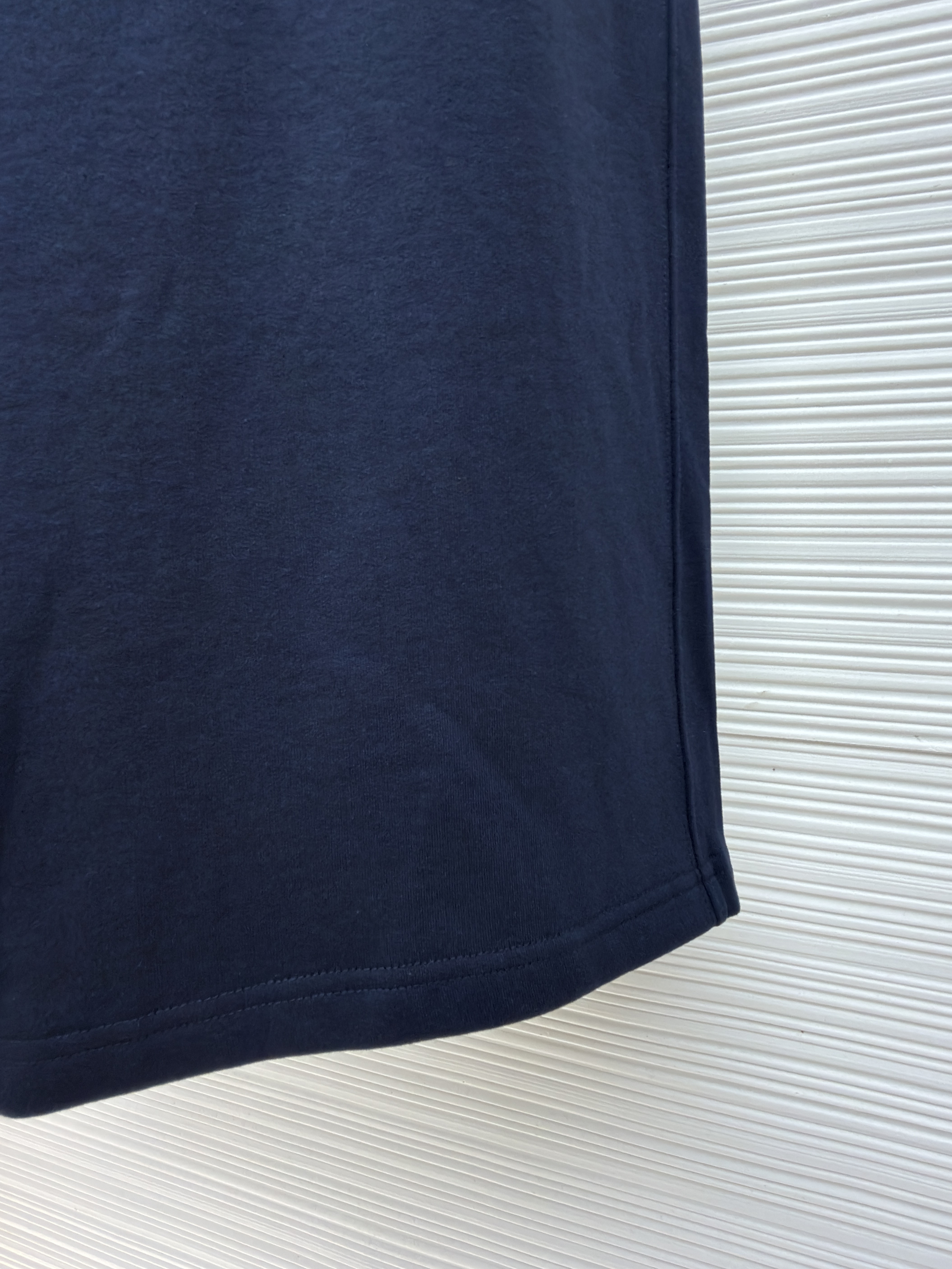 Acne Studios 花体徽标抓绒运动裤 卫裤 休闲裤 长裤 裤子 藏蓝色 B0