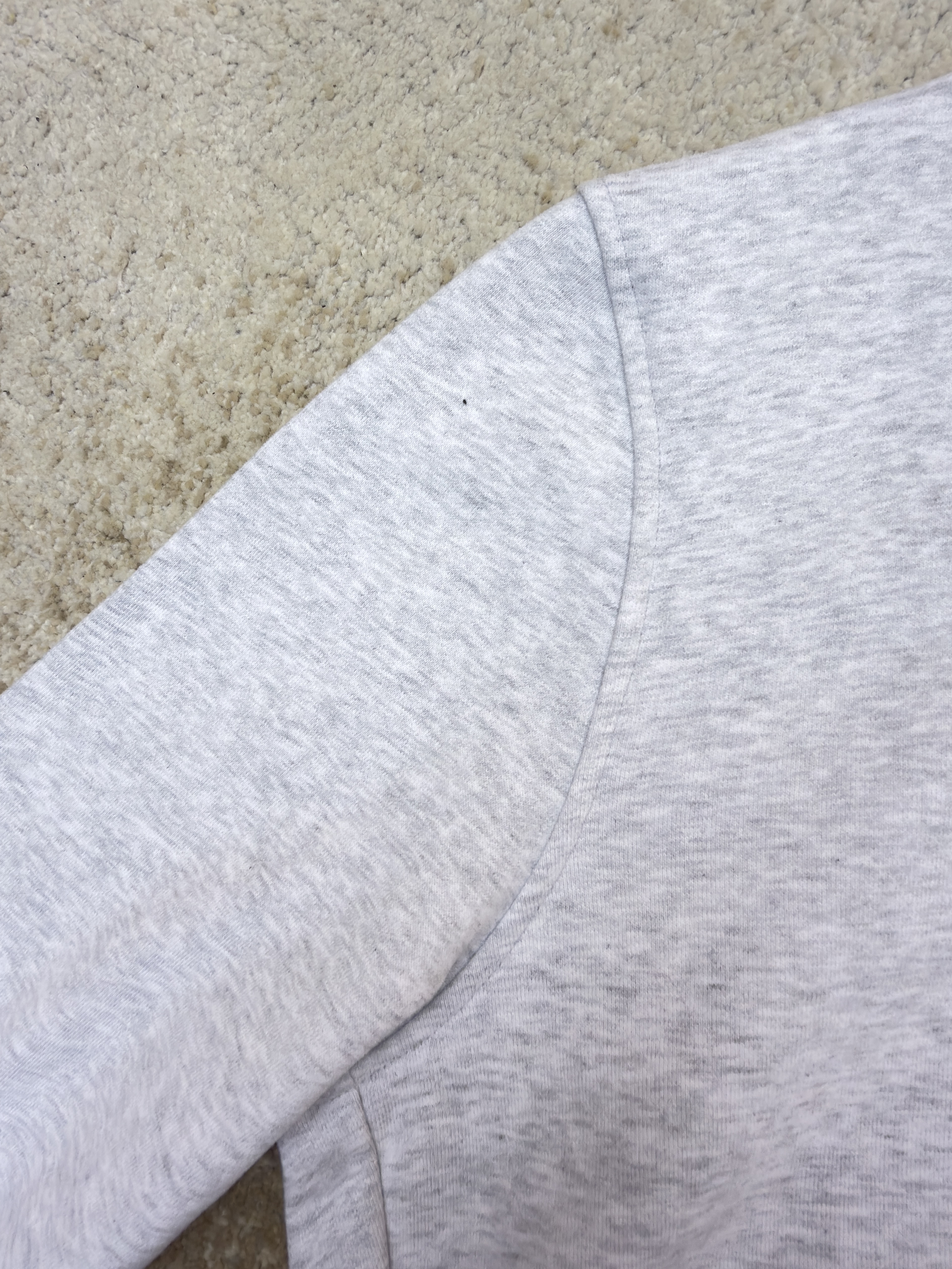 Acne Studios 后背刺绣徽标拉链立领卫衣 夹克 外套 秋冬 长袖 灰色 B0