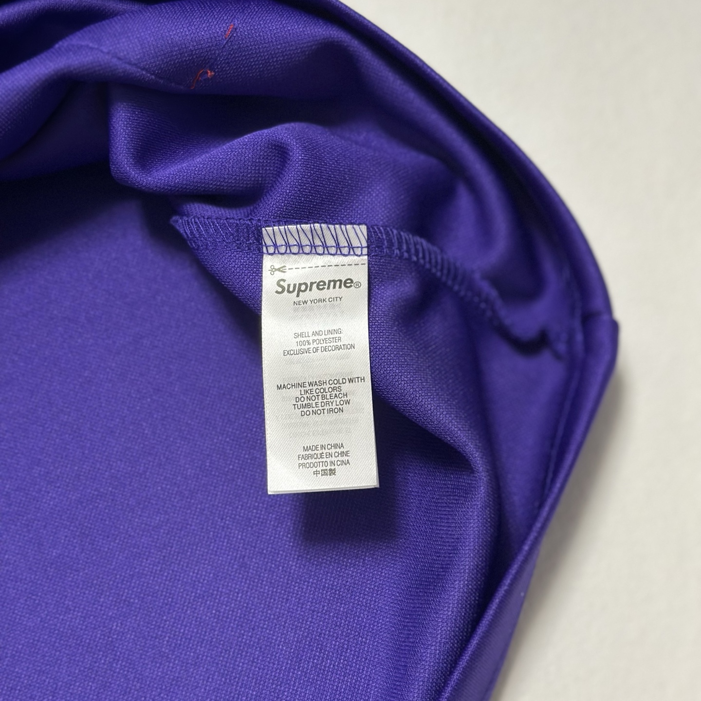Supreme THE MISFITS 联名款 拼色骷髅冰球服 球衣 T恤 秋冬 长袖 黑色 紫色