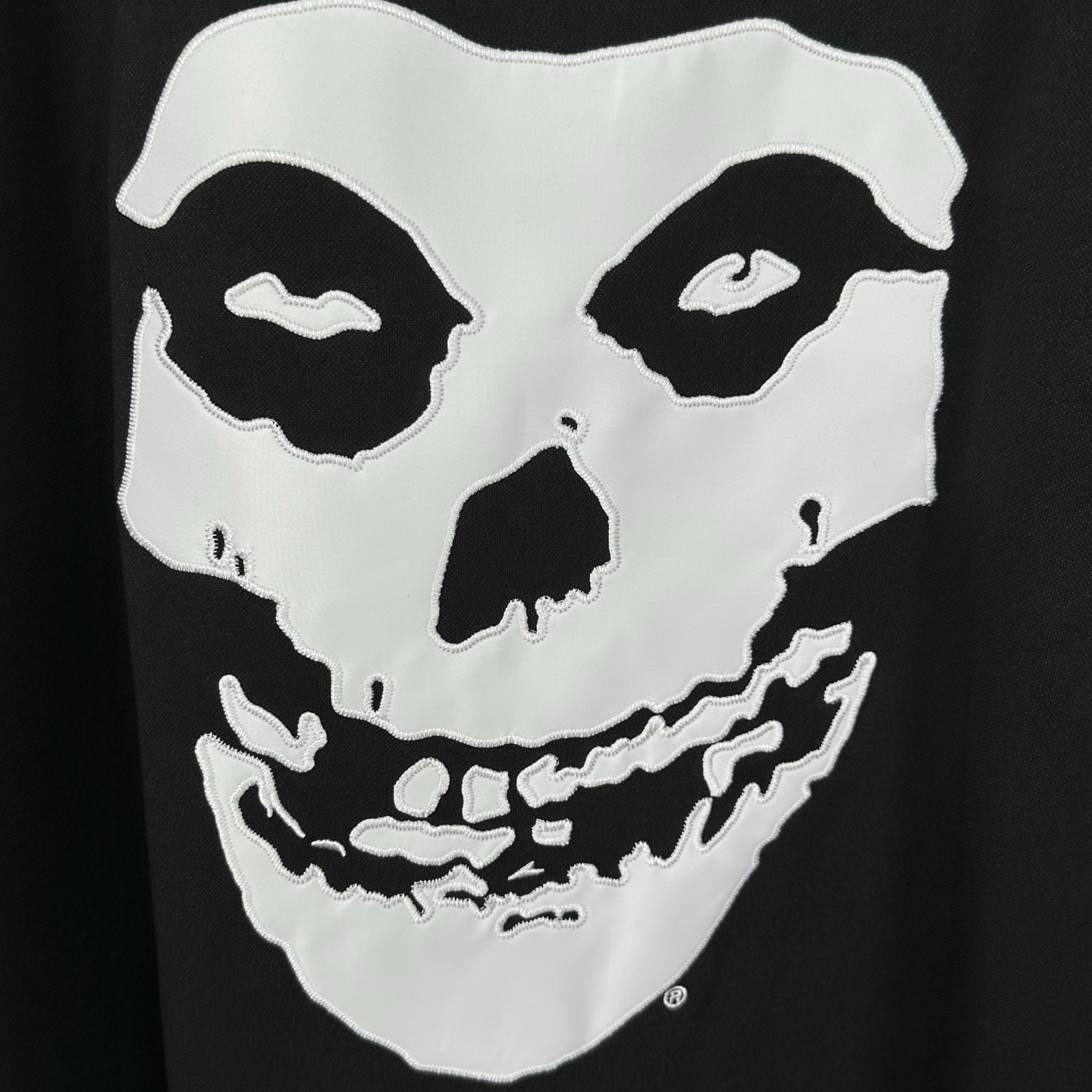 Supreme THE MISFITS 联名款 拼色骷髅冰球服 球衣 T恤 秋冬 长袖 黑色 紫色
